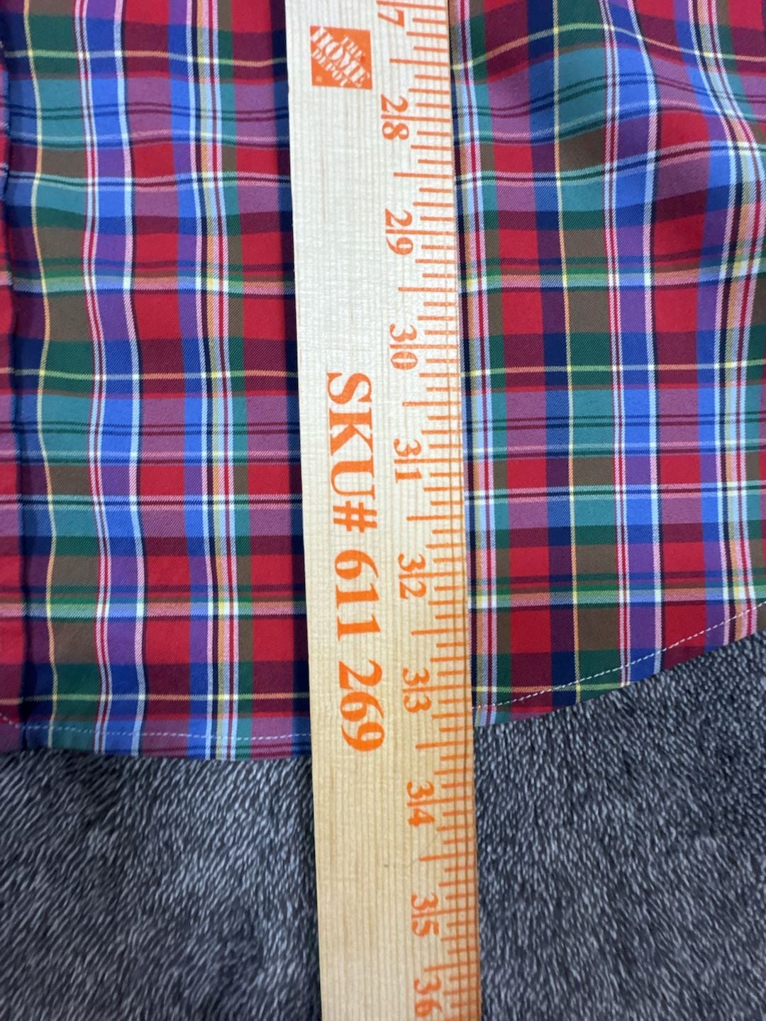 Polo Ralph Lauren Classic Fit Performance Plaid Shirt Size XL 5