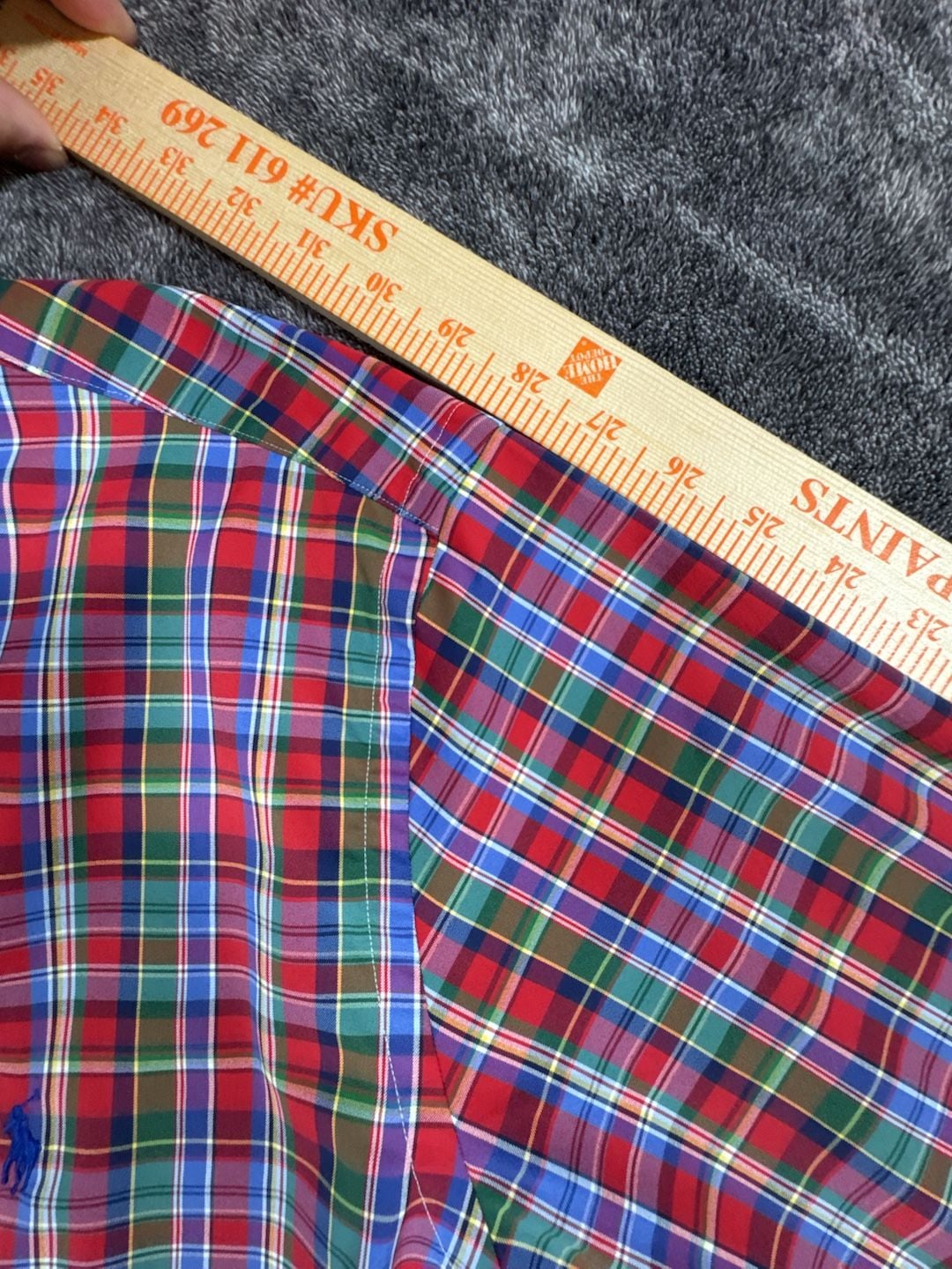 Polo Ralph Lauren Classic Fit Performance Plaid Shirt Size XL 7