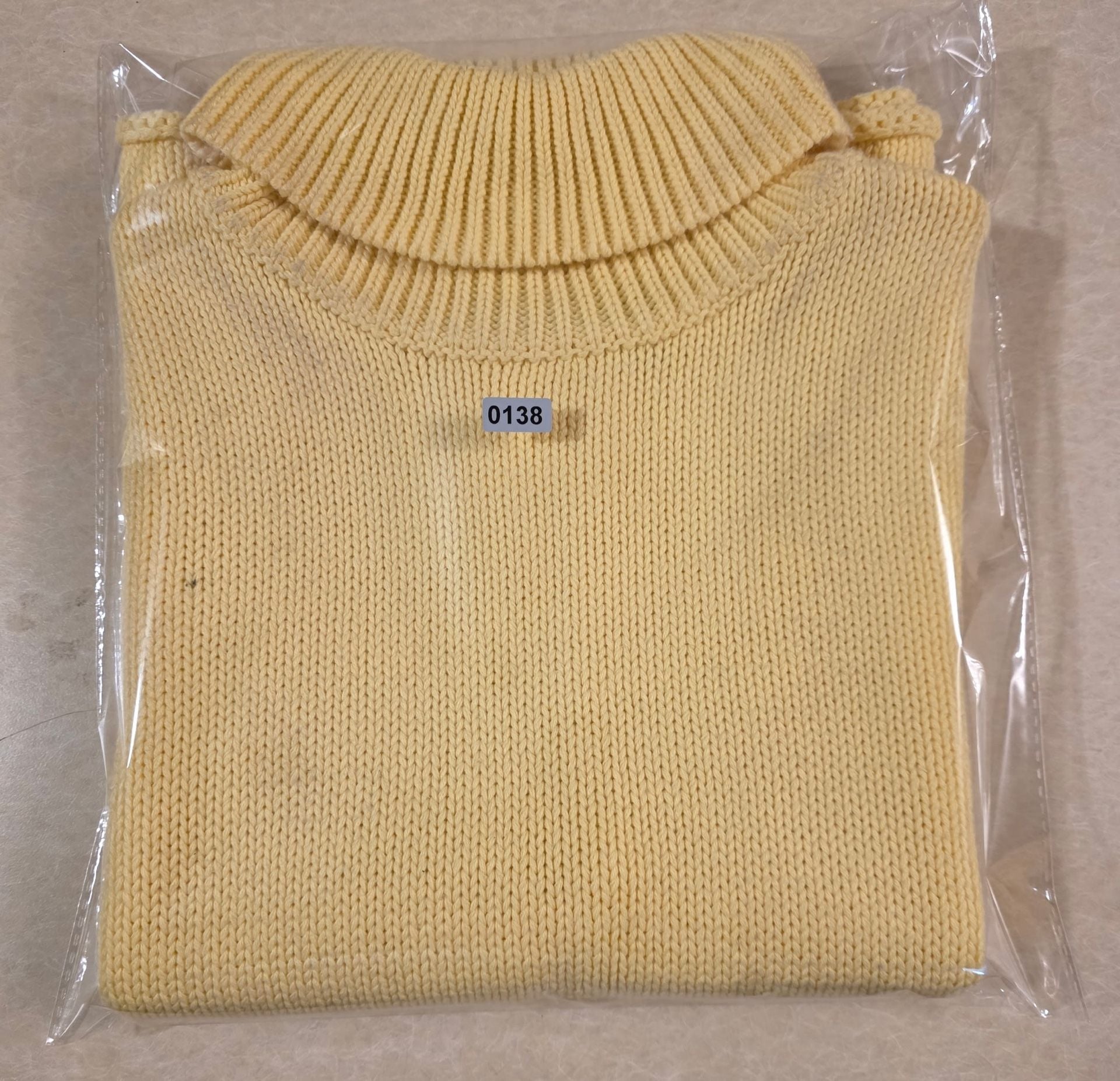 Falls Creek Turtleneck Sleeveless Sweater Yellow Knit 9