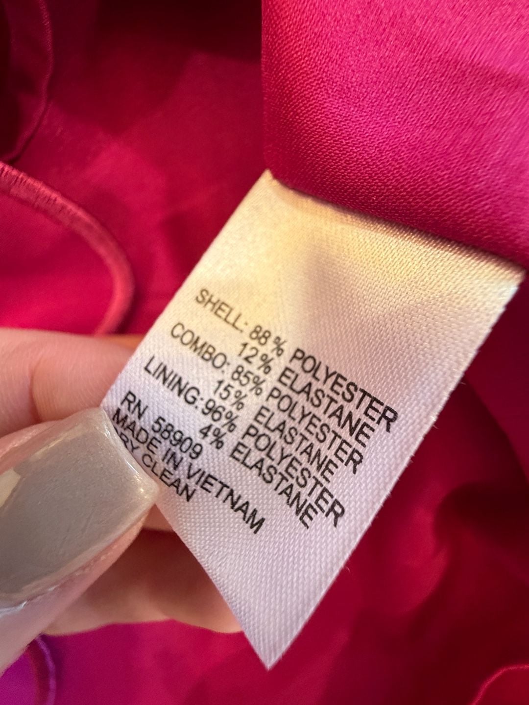 Alex Marie Dress Size 2 Fuchsia Scalloped Shift 8