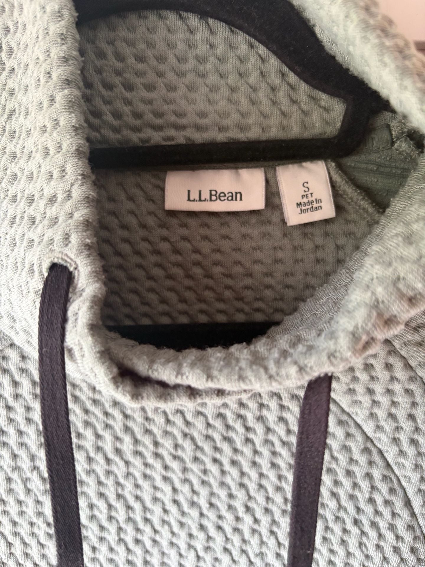 LL Bean Women's Ridgeknit Crossneck Pullover Textured Funnelneck 7