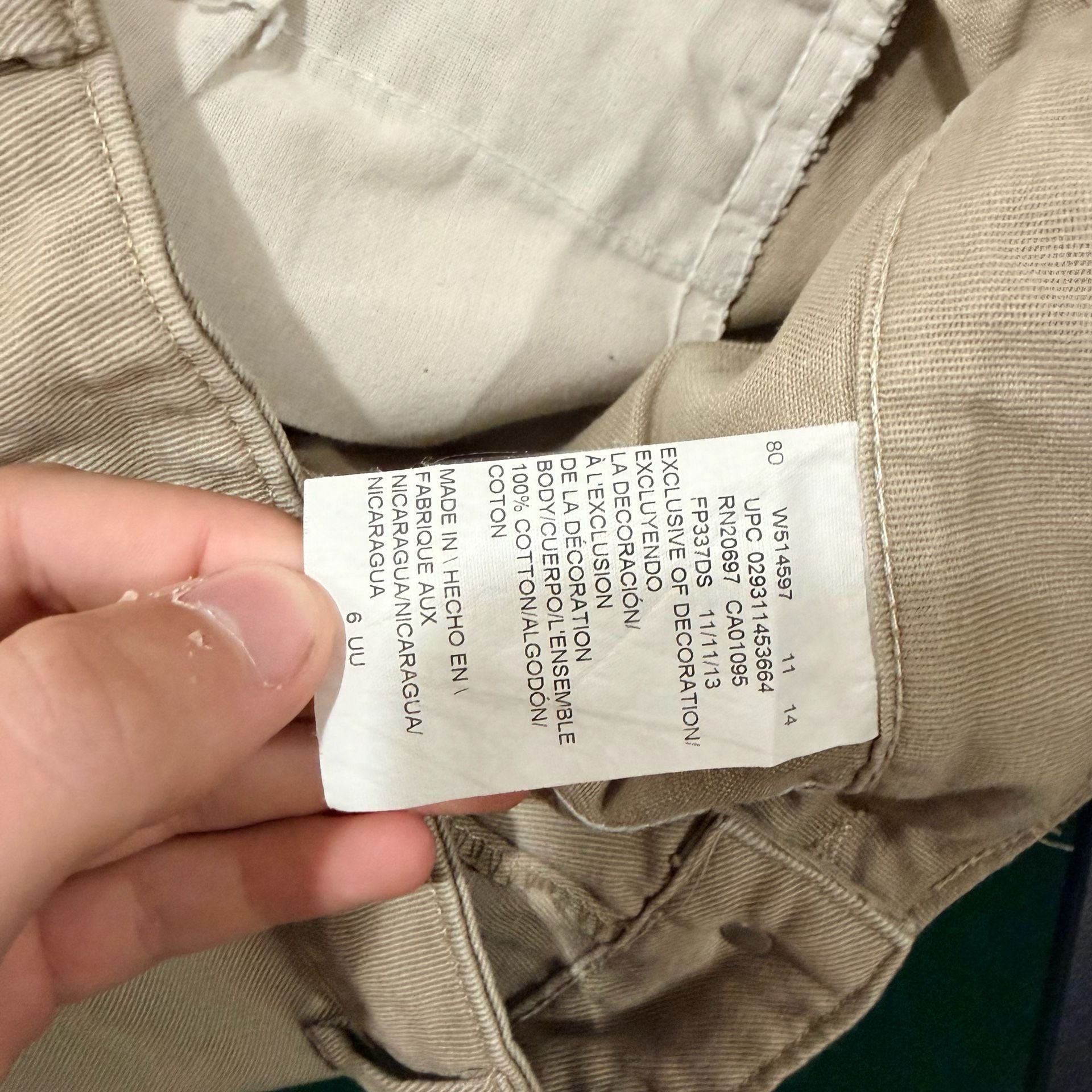 Dickies Cargo Pants Khaki 4
