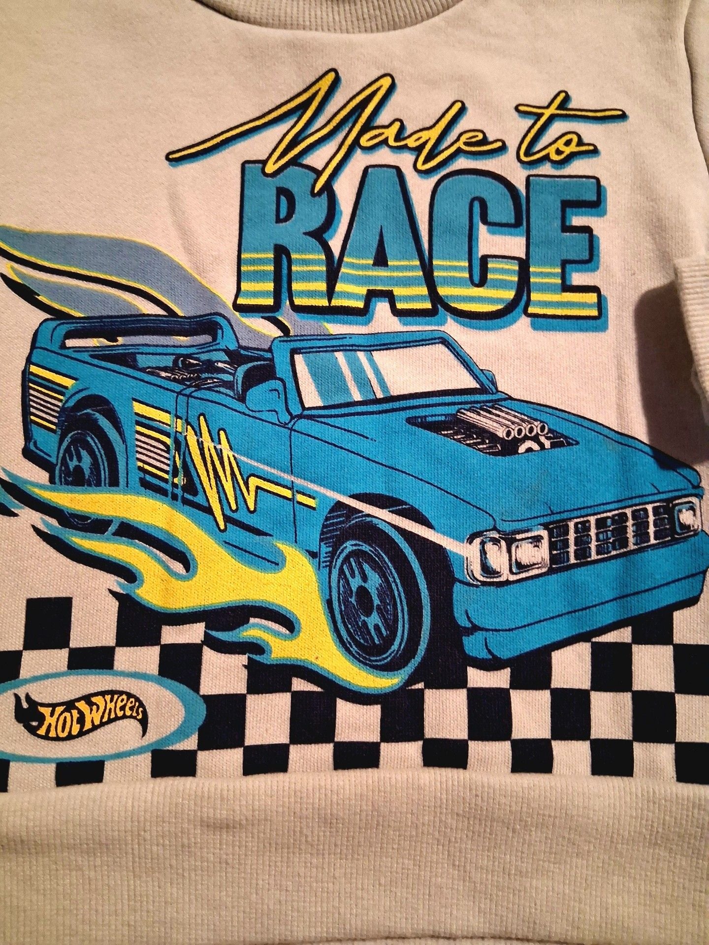 Hot Wheels Made To Race Sweatshirt Gray 3