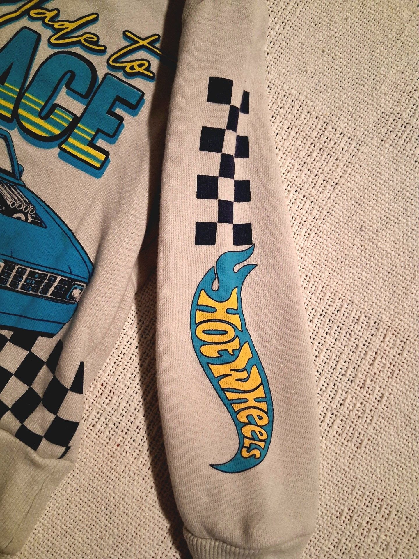 Hot Wheels Made To Race Sweatshirt Gray 4