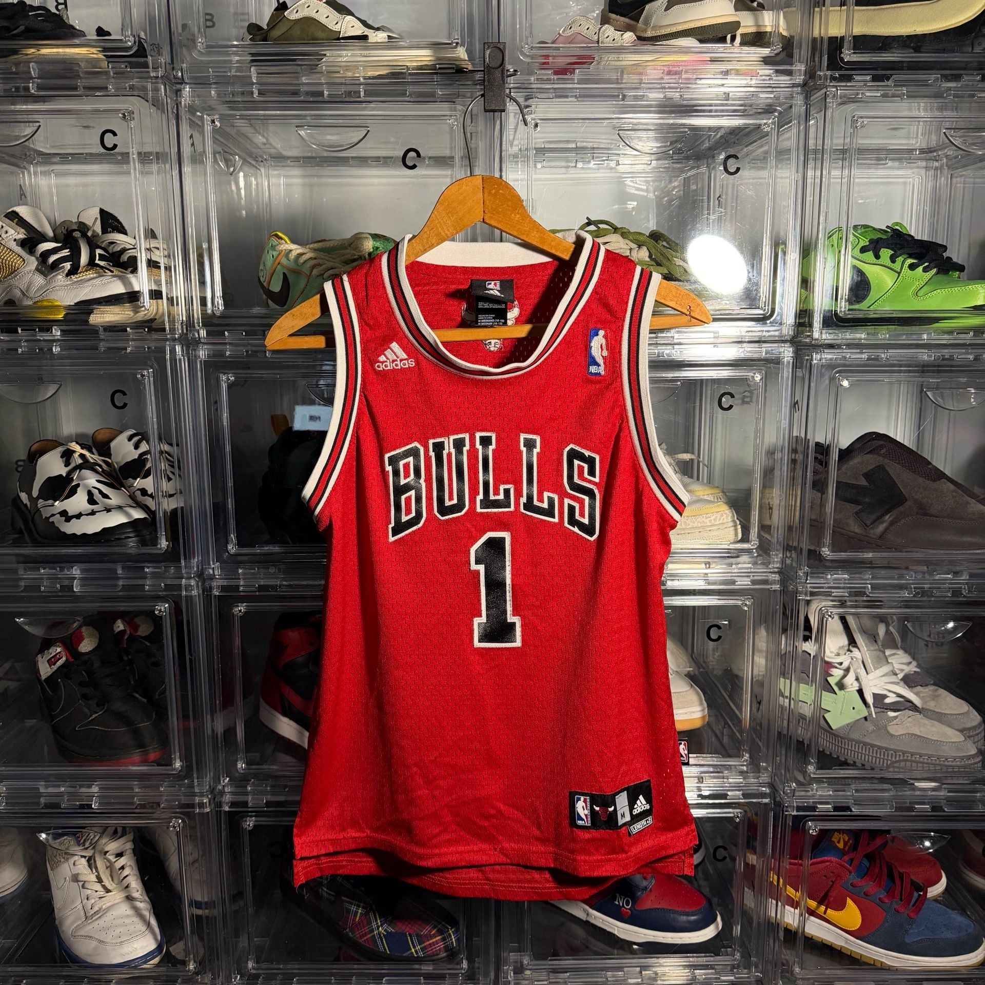Adidas Chicago Bulls Derrick Rose #1 Jersey Size Youth M 2