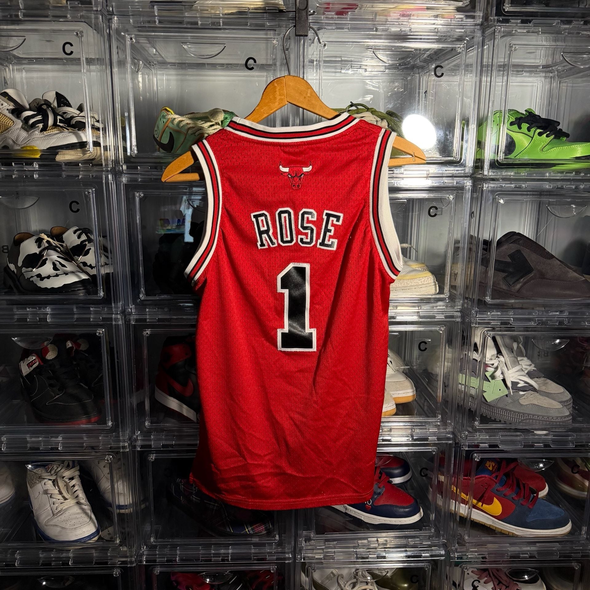 Adidas Chicago Bulls Derrick Rose #1 Jersey Size Youth M 5