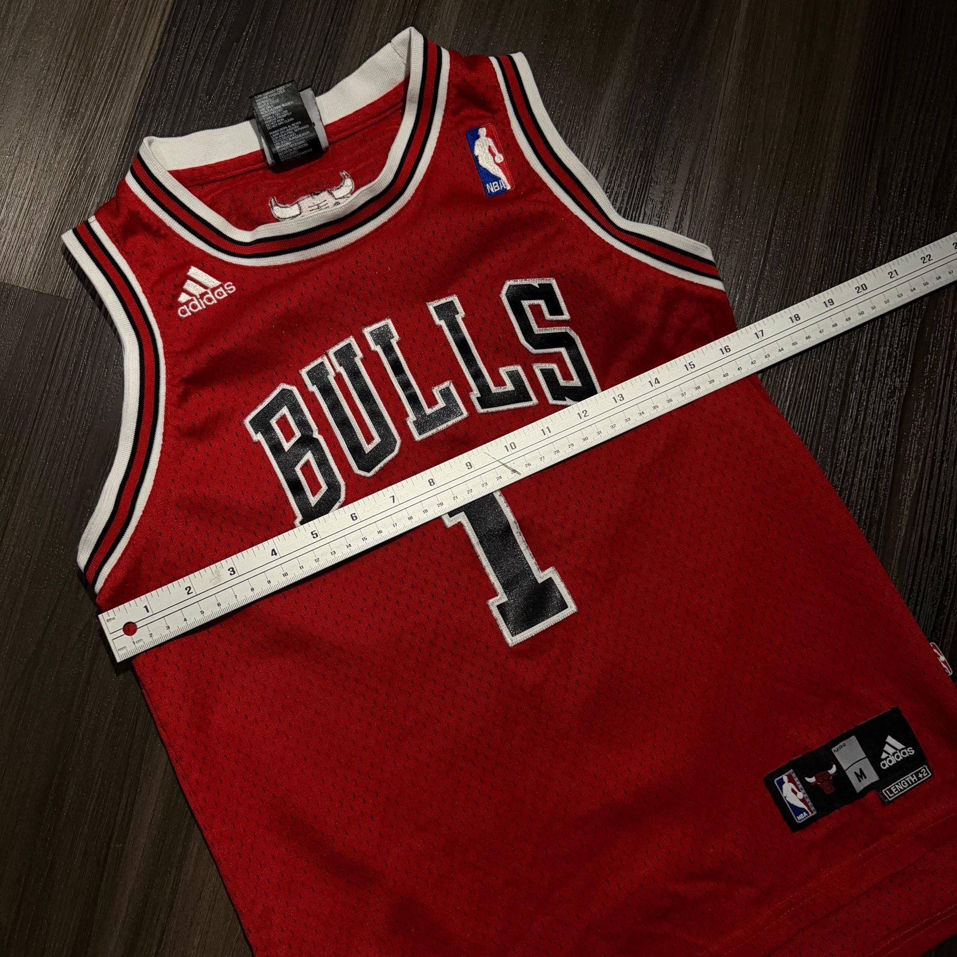 Adidas Chicago Bulls Derrick Rose #1 Jersey Size Youth M 6