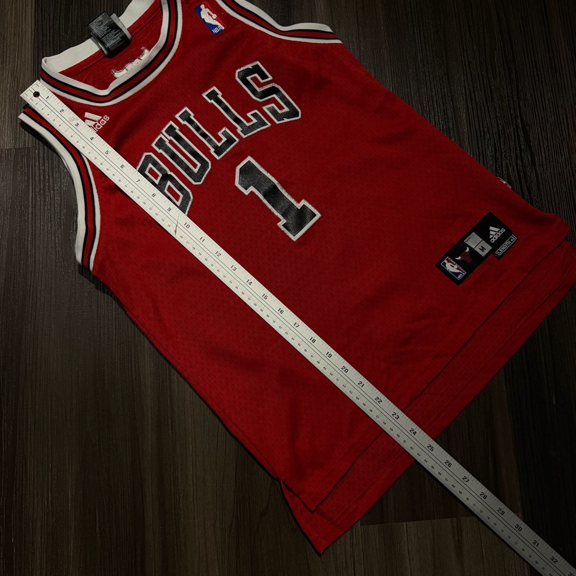 Adidas Chicago Bulls Derrick Rose #1 Jersey Size Youth M 7