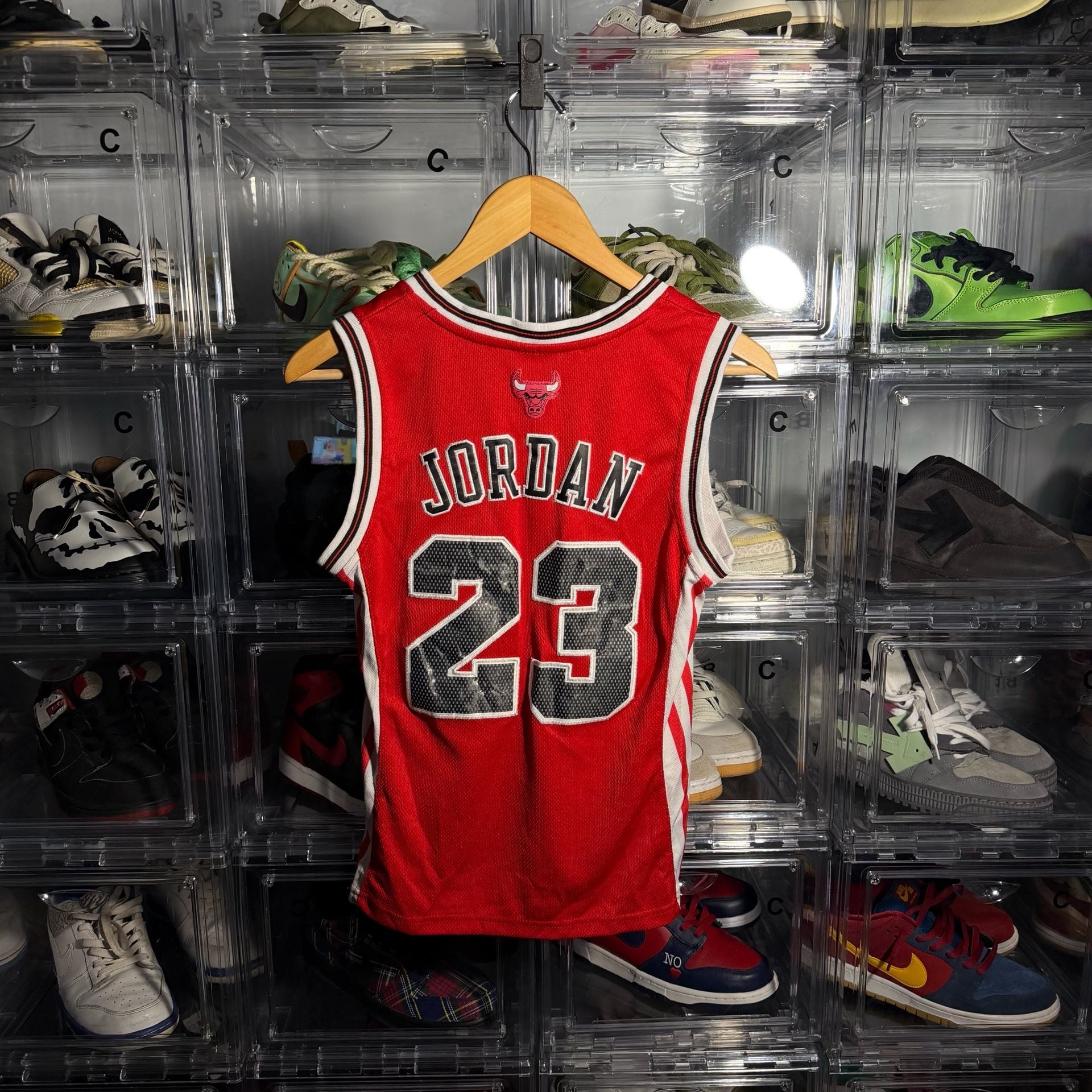 Adidas Chicago Bulls Michael Jordan 23 Jersey Size S NBA 4Her 5