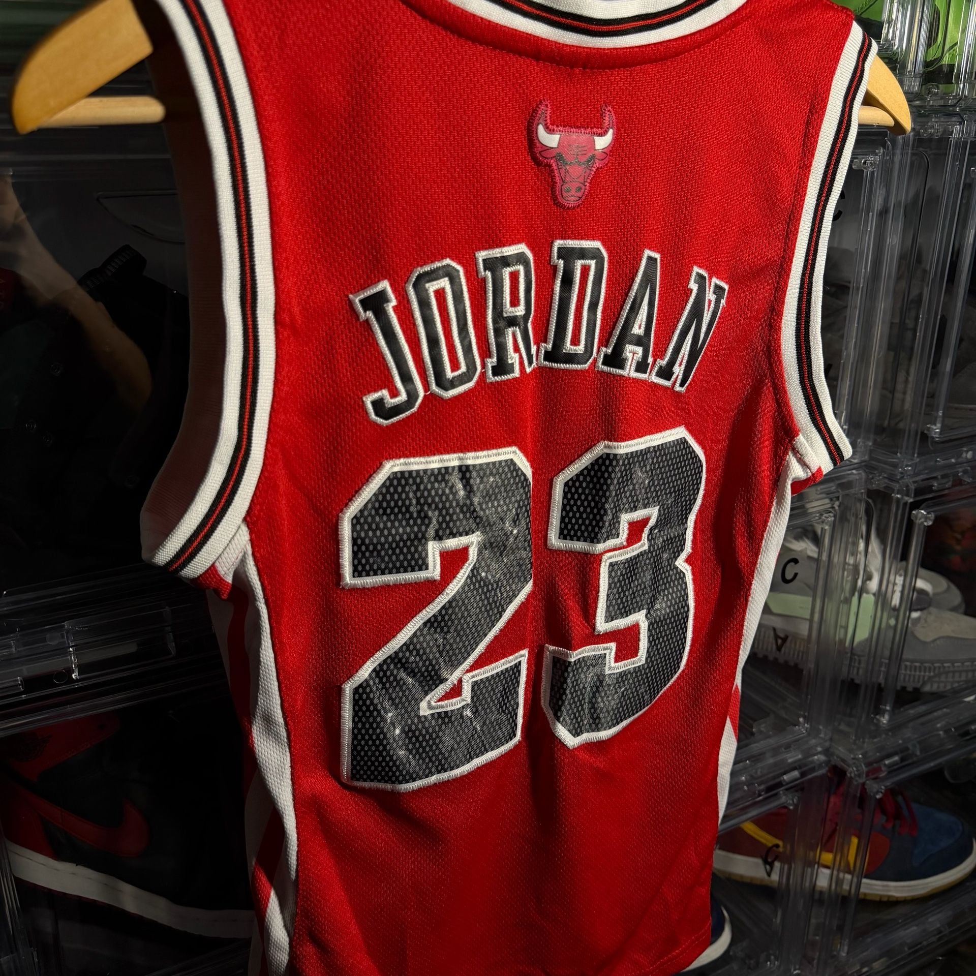 Adidas Chicago Bulls Michael Jordan 23 Jersey Size S NBA 4Her 6