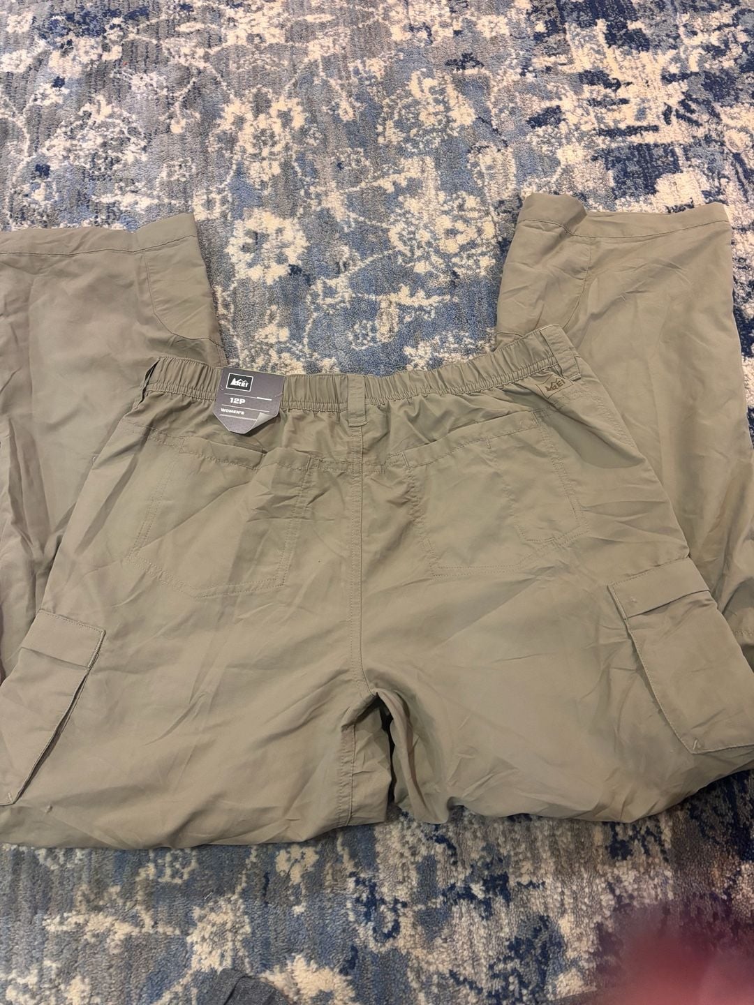 REI Co-op Sahara Convertible Pants Size 12 Petite Steel Grey 4