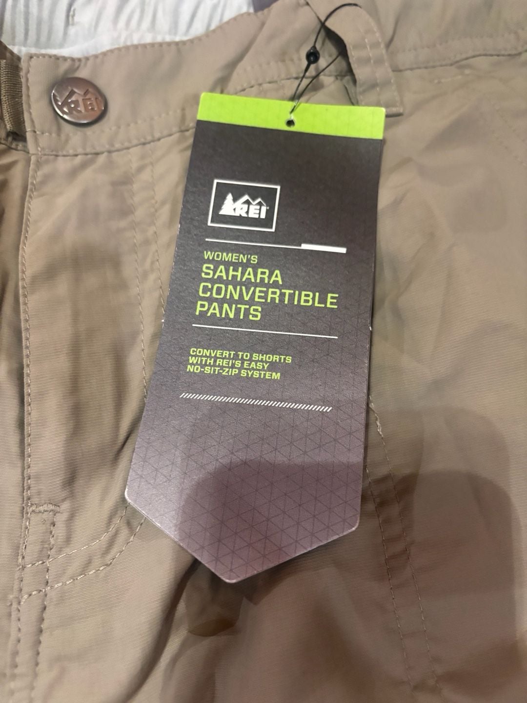 REI Co-op Sahara Convertible Pants Size 12 Petite Steel Grey 5