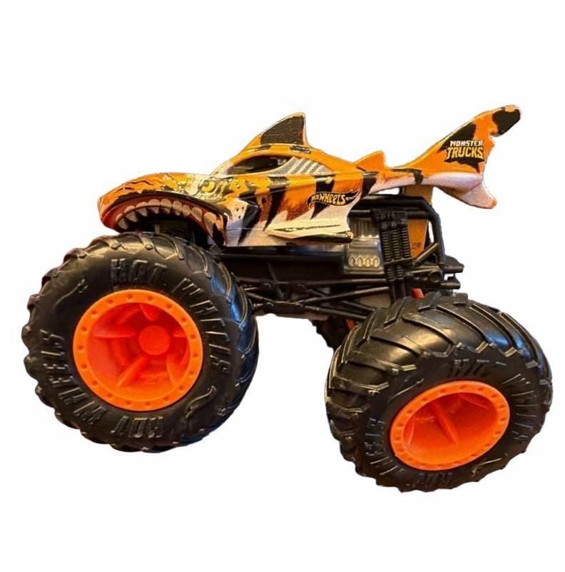 Hot Wheels Monster Trucks Tiger Shark Toy Vehicle 3