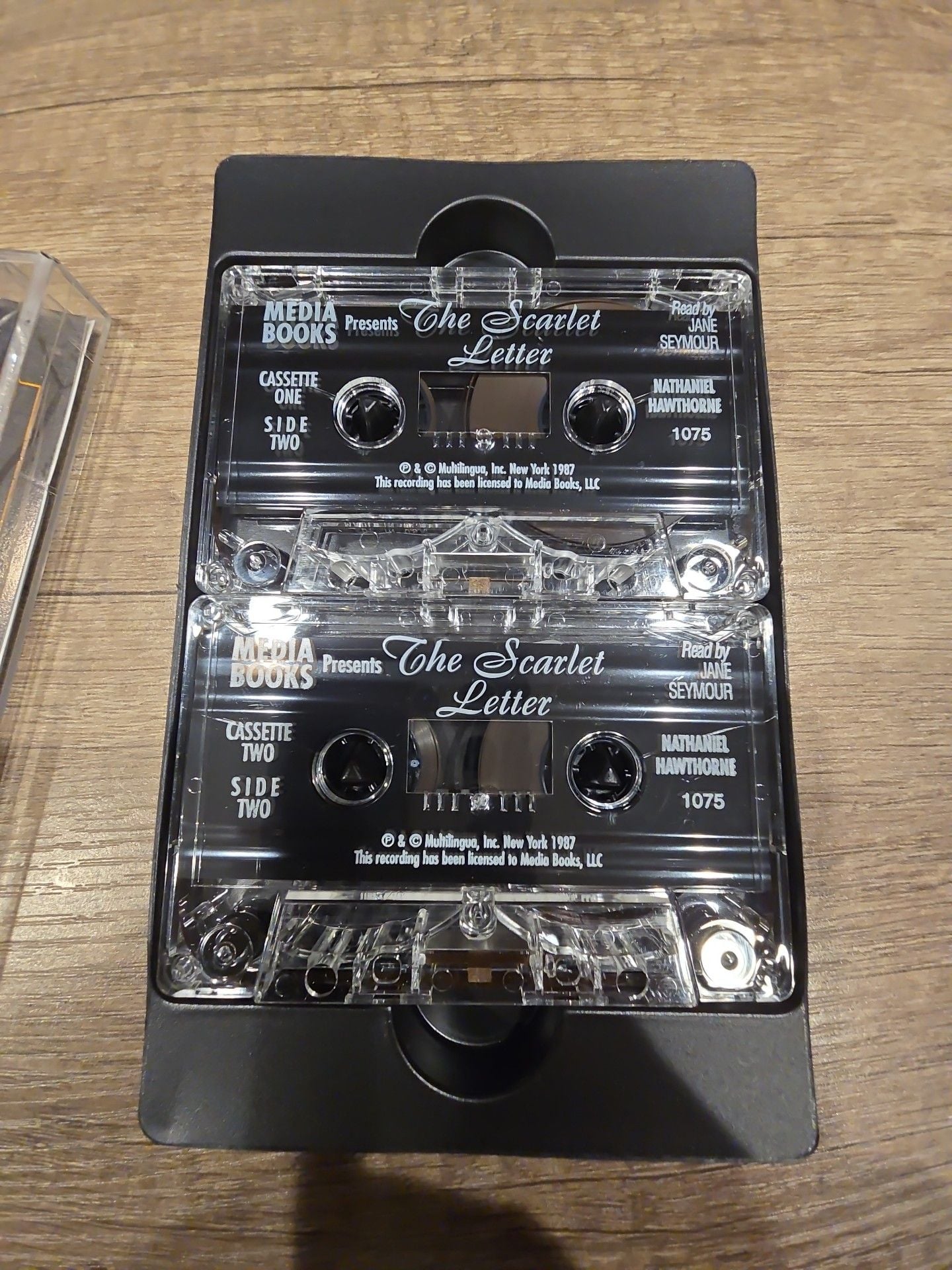 Jane Seymour Reads The Scarlet Letter Audio Cassette 2