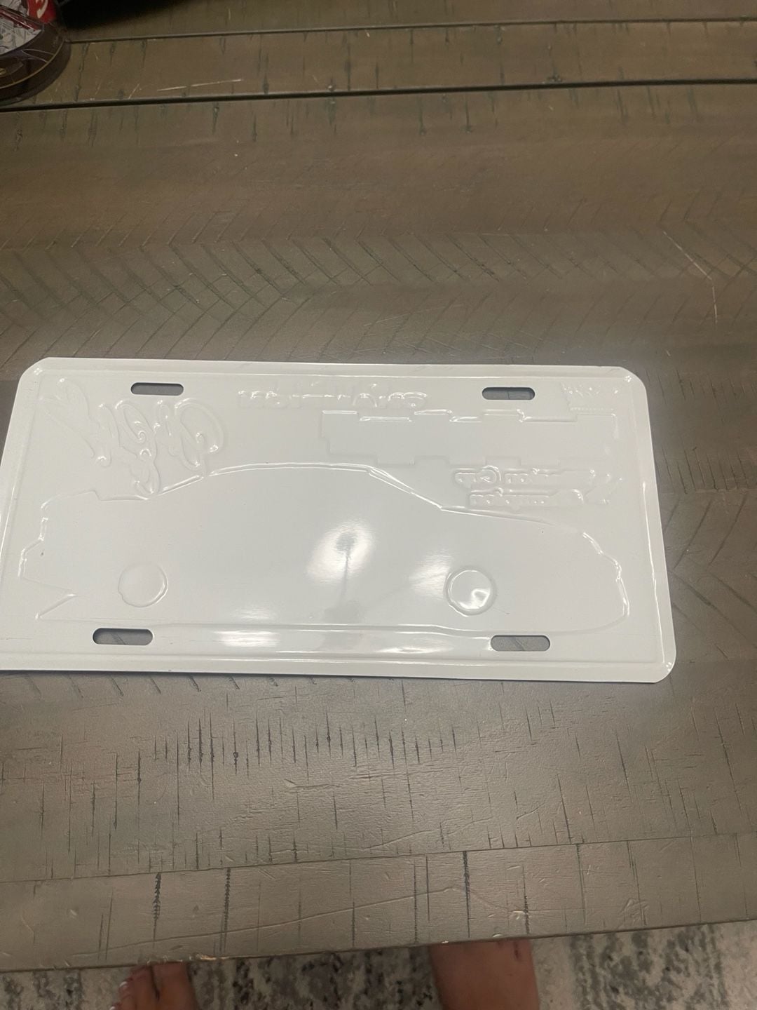 DALE EARNHARDT No. 3 NASCAR 12" Metal License Plate GM GOODWRENCH Monte Carlo 10