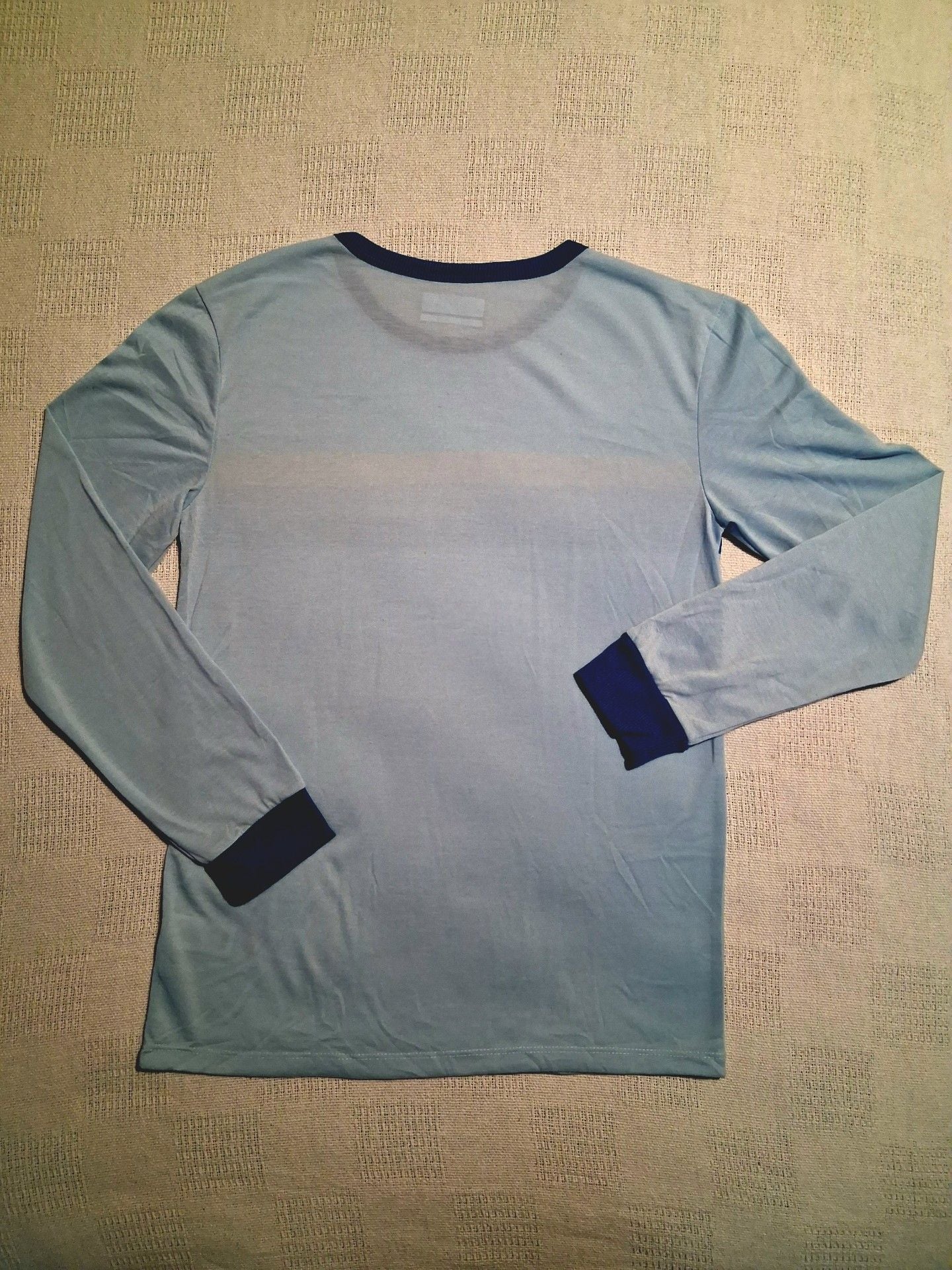 Eddie Bauer Long Sleeve Striped T-Shirt Size L (14/16) Blue 8