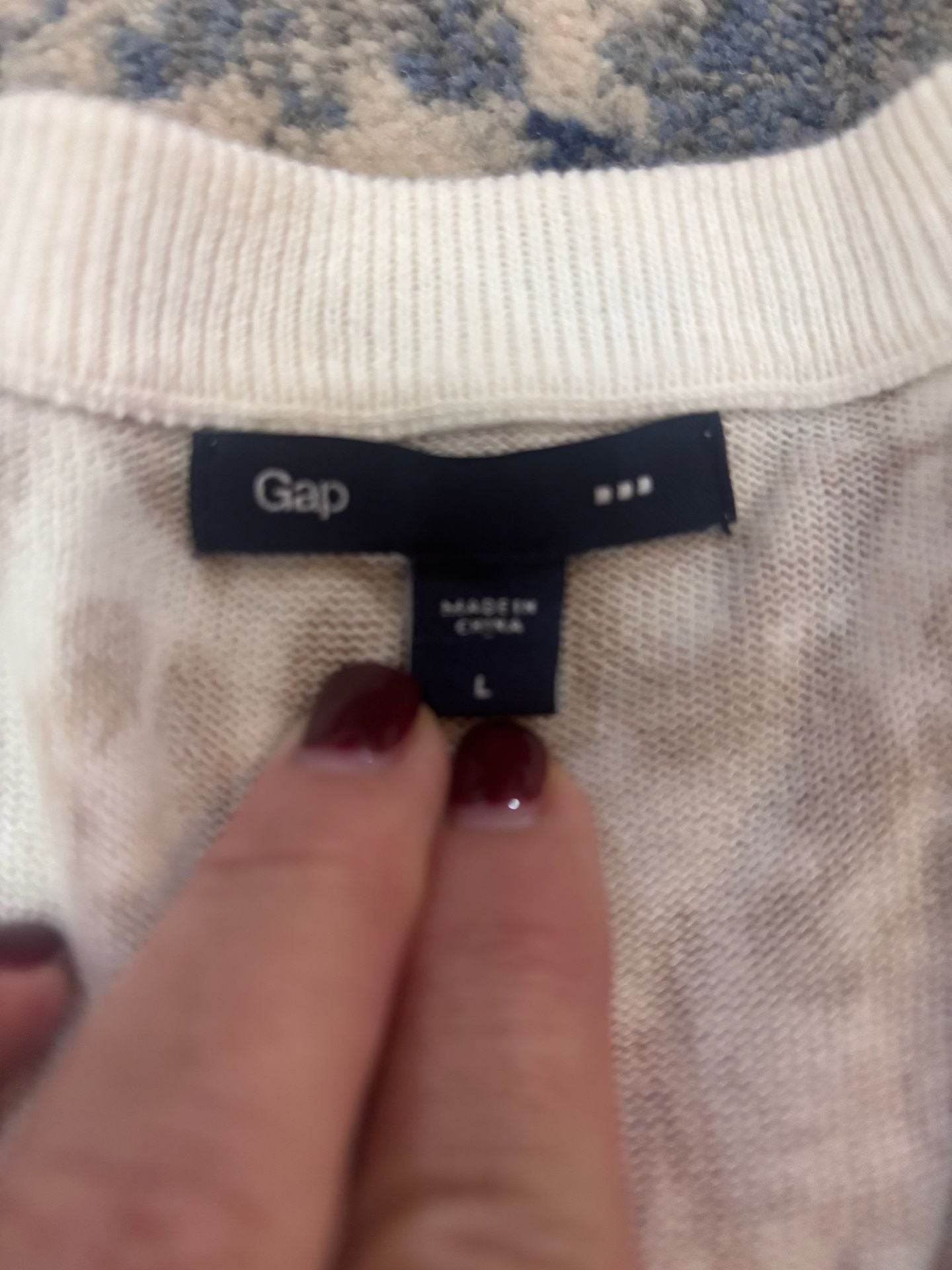 Gap Leopard Cardigan Size L 5