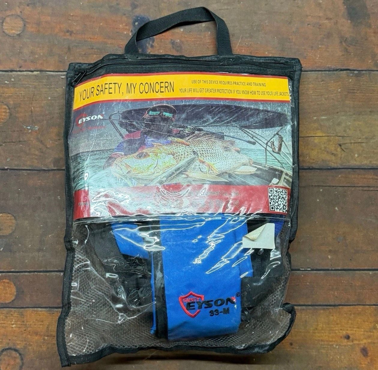 Eyson Inflatable Life Jacket Vest Blue Manual Safety PFD 5