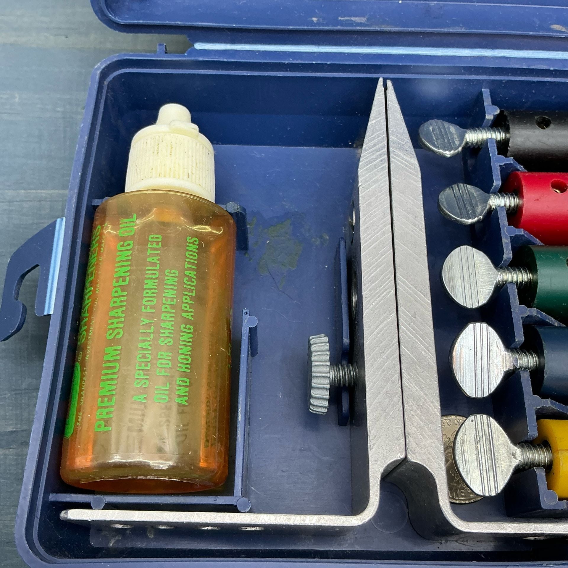 Lansky Controlled Angle Knife Sharpening System 5-Stone Kit 7