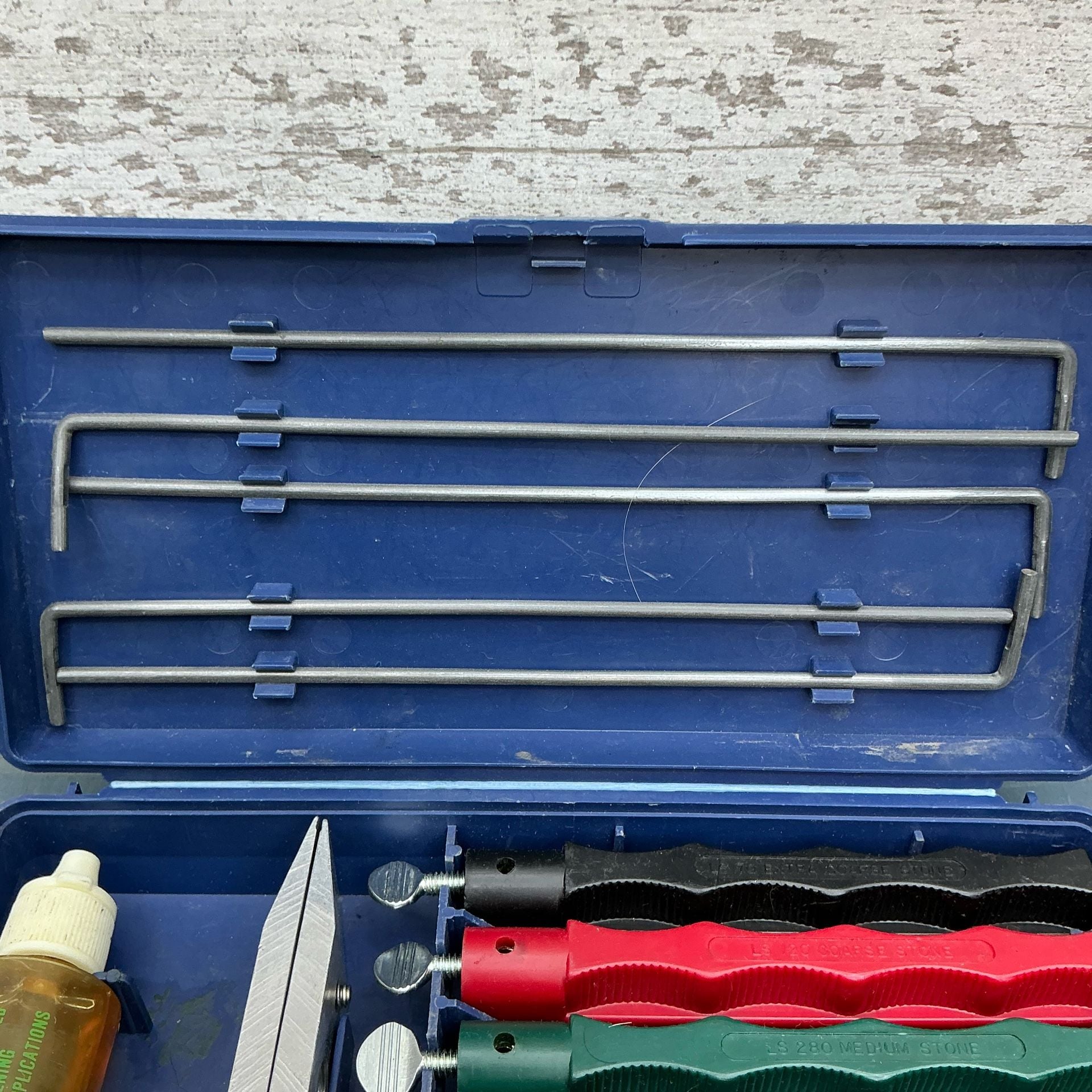 Lansky Controlled Angle Knife Sharpening System 5-Stone Kit 8