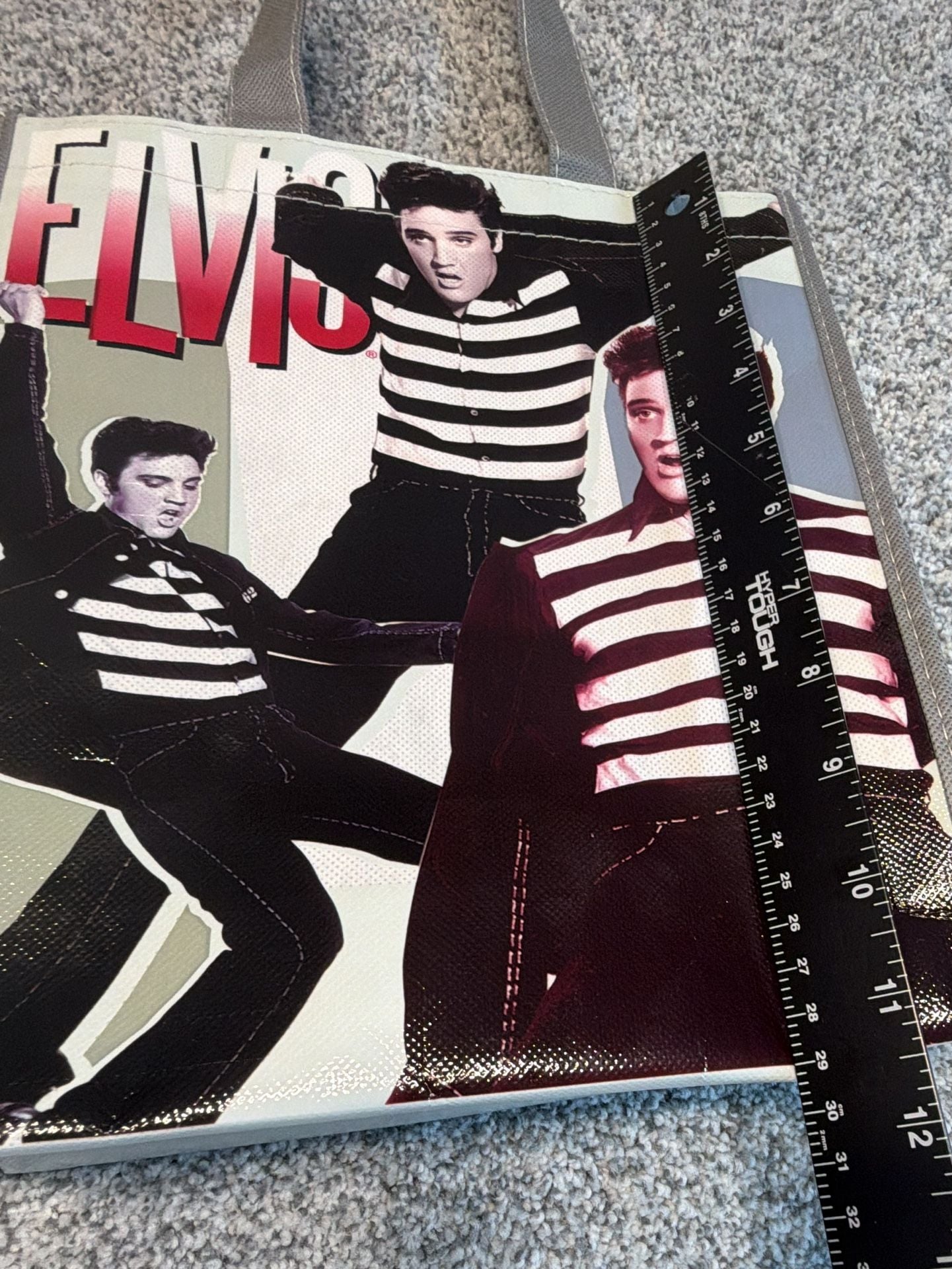 Elvis Presley Jailhouse Rock Small Reusable Shopping Tote Bag 5