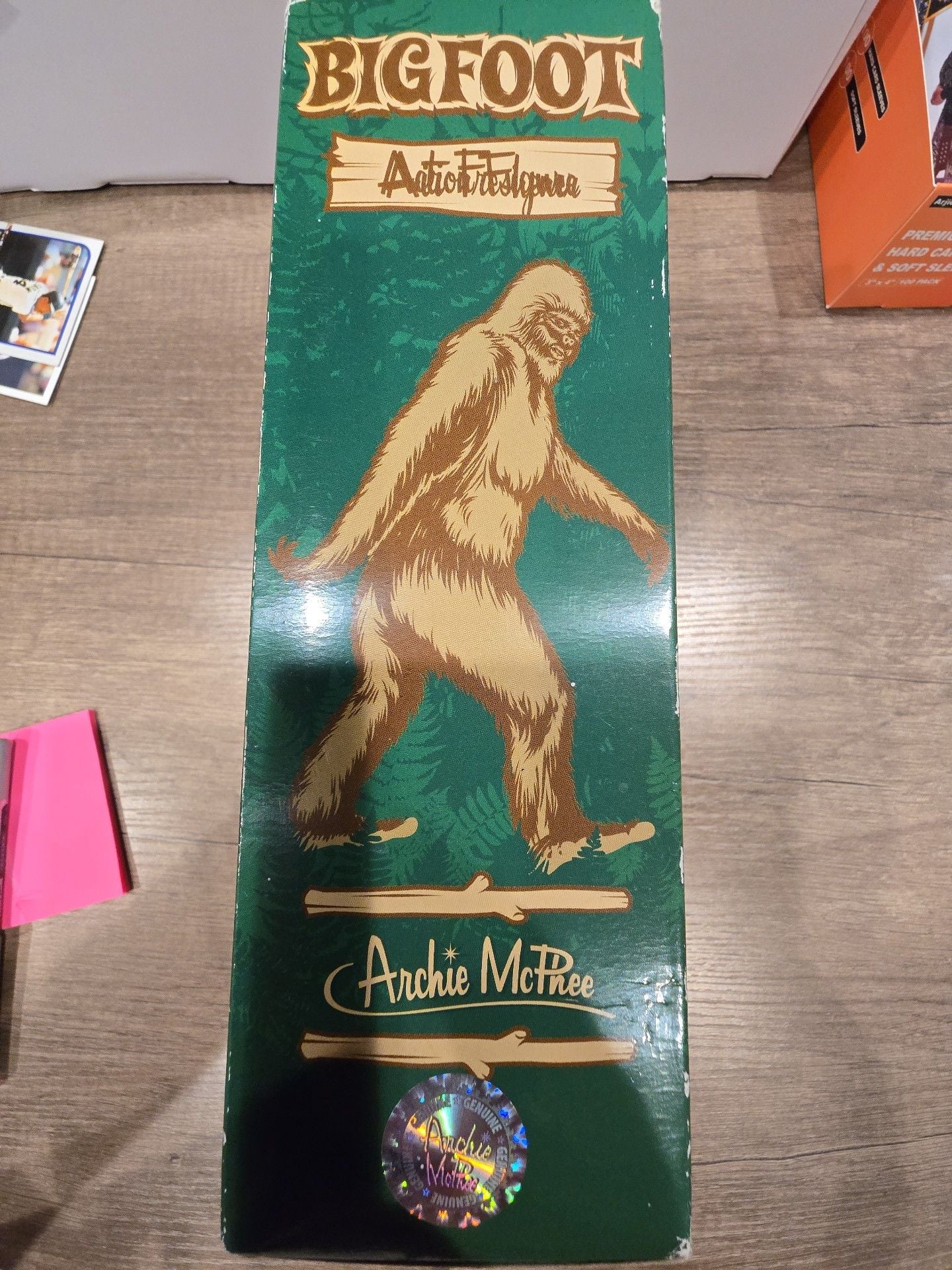 Archie McPhee Bigfoot Action Figure 7.25" Brown Vinyl Mythical Toy 3