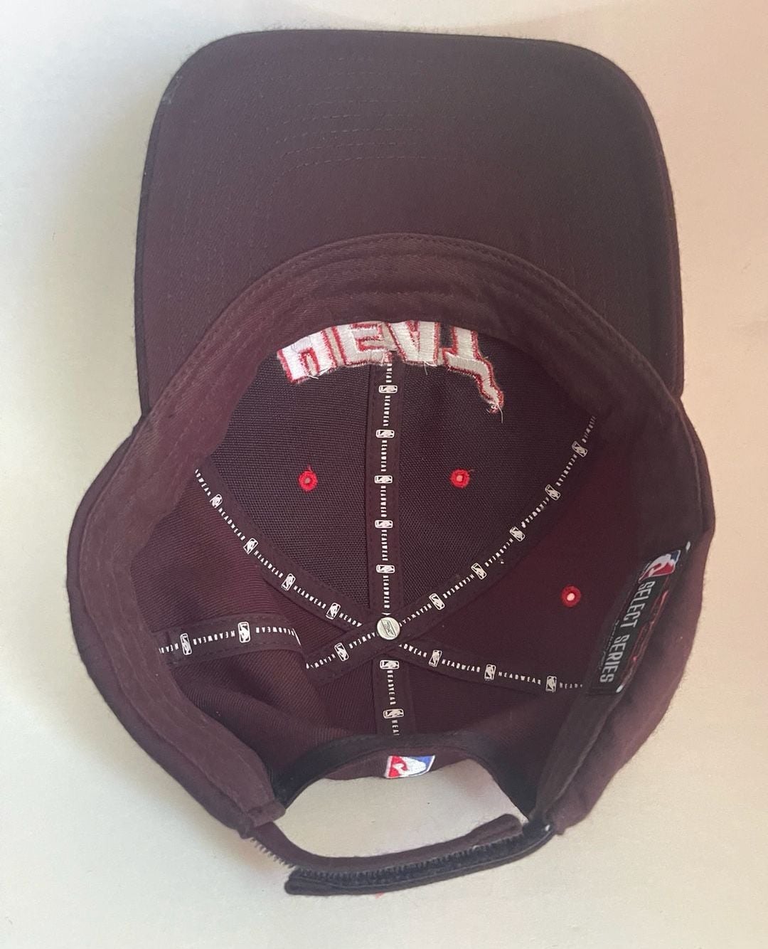 Miami Heat Reebok Select Series Vintage Strapback Cap Hat 7