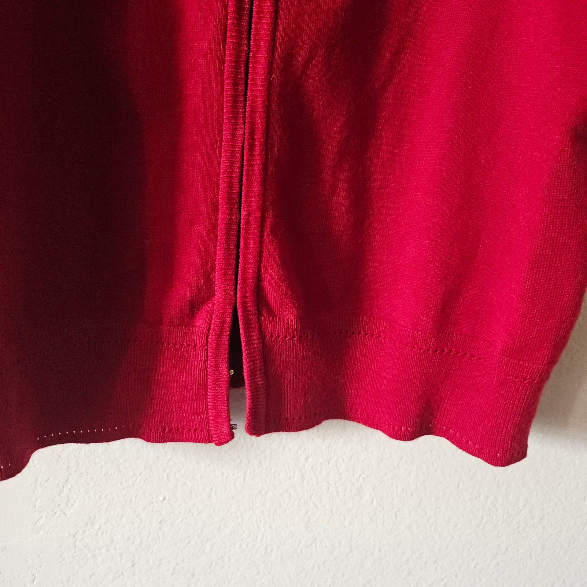 Red Cardigan with beads 293 7