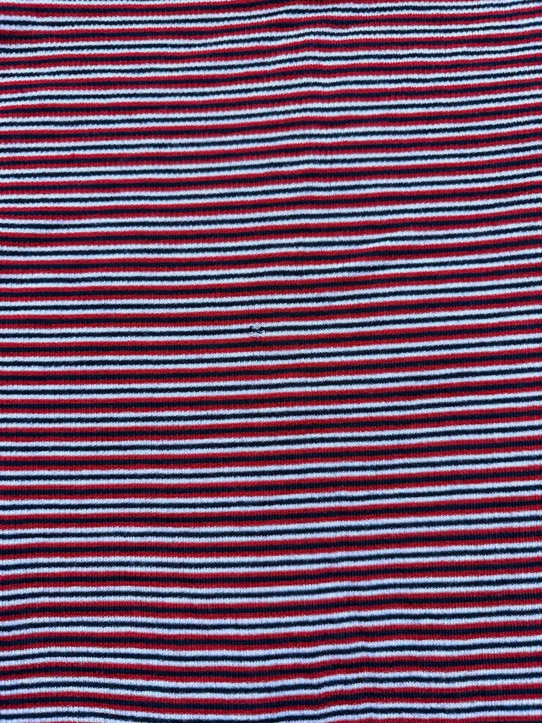Lululemon Hold Tight Long Sleeve Size 0 Red Stripe 3