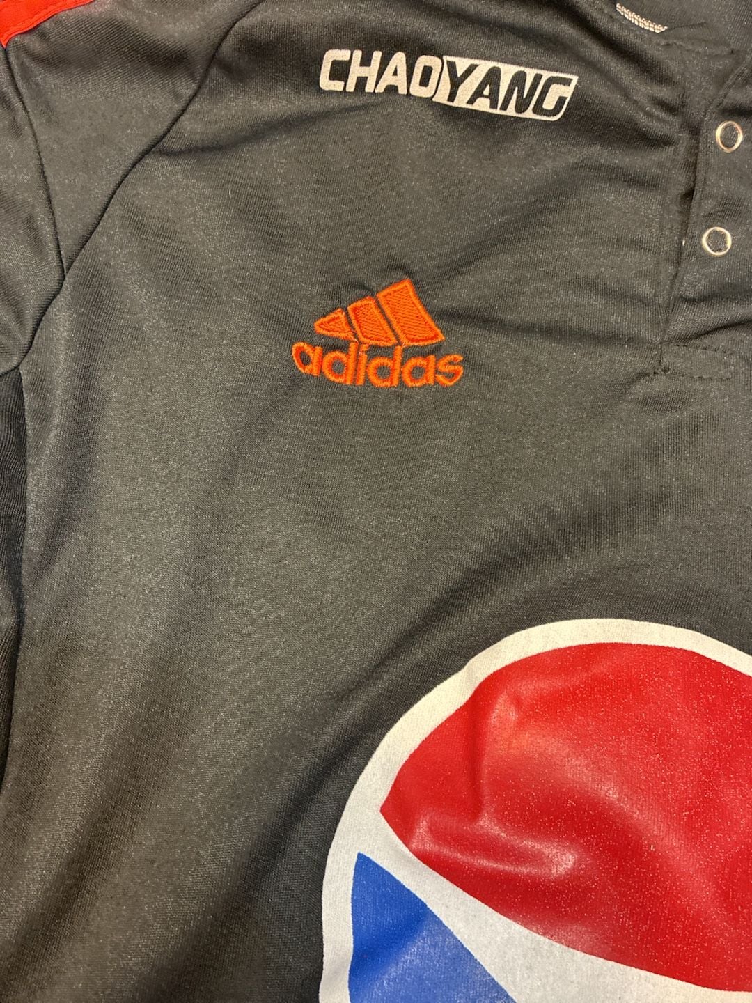 Adidas America de Cali Pepsi Soccer Jersey Black 4