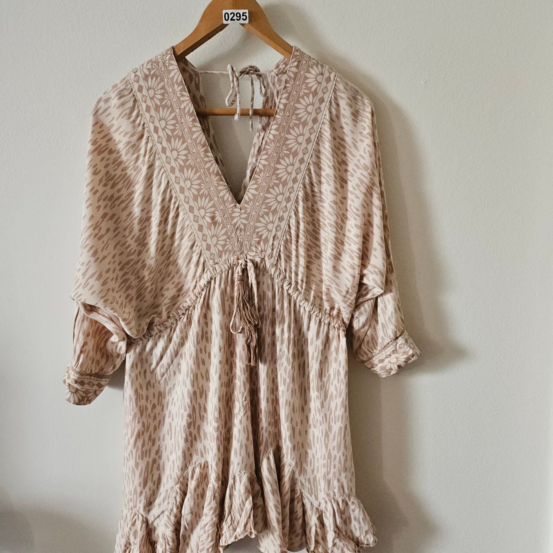 O'Neill Dress Size S Floral Tassel 295 4