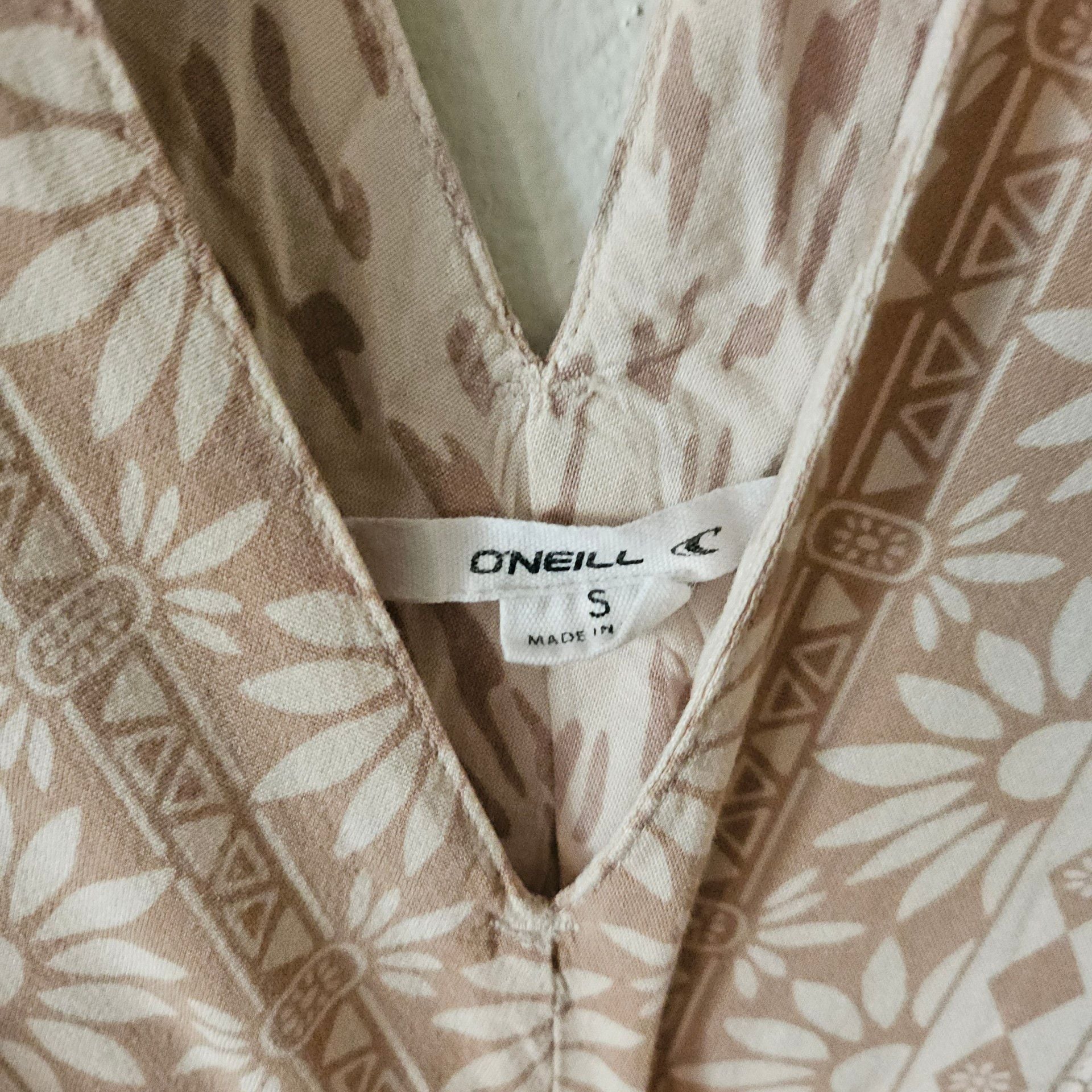 O'Neill Dress Size S Floral Tassel 295 5