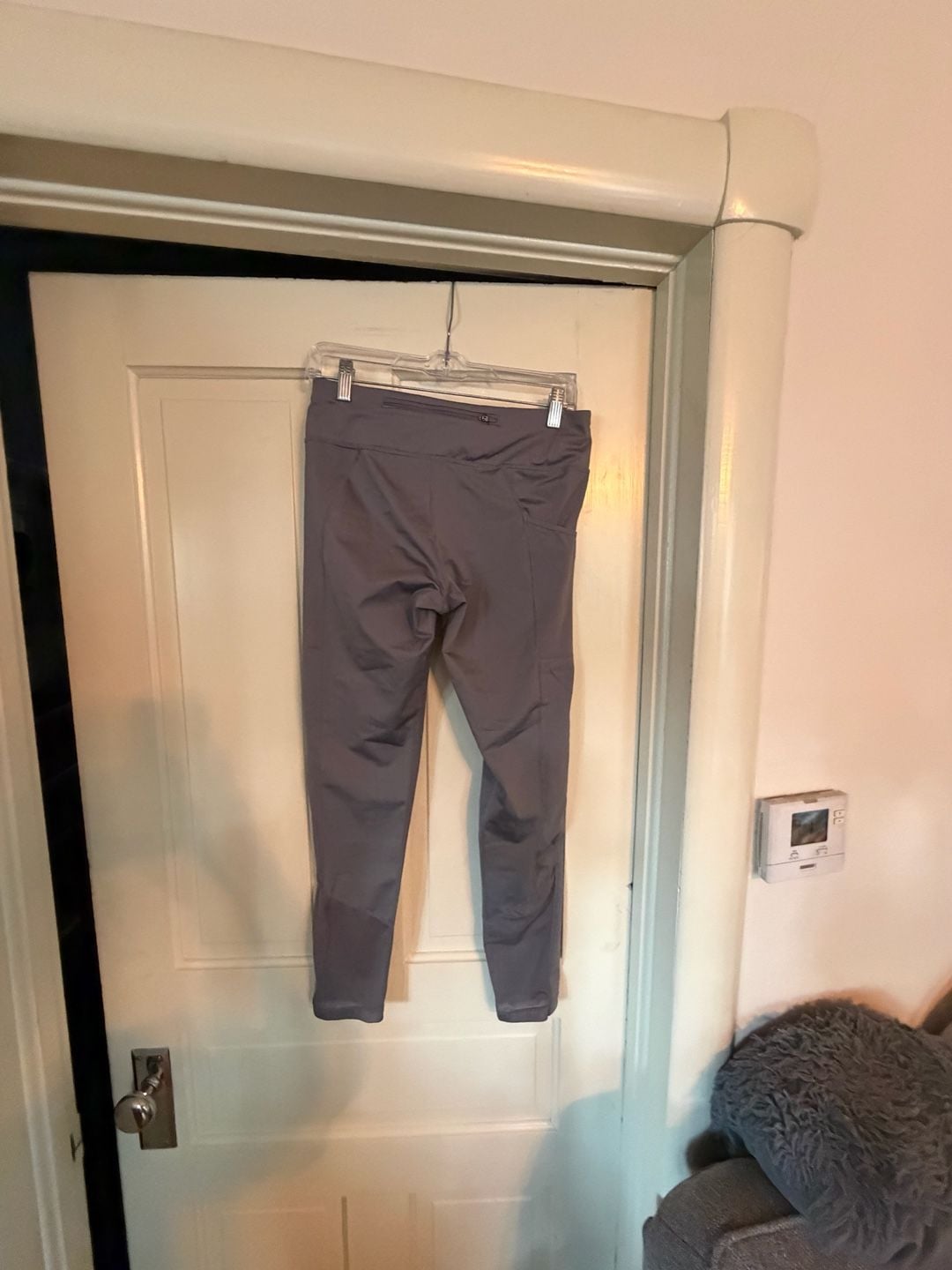 Nike Dri-Fit Training Leggings Size M Grey Athletic Pants 8