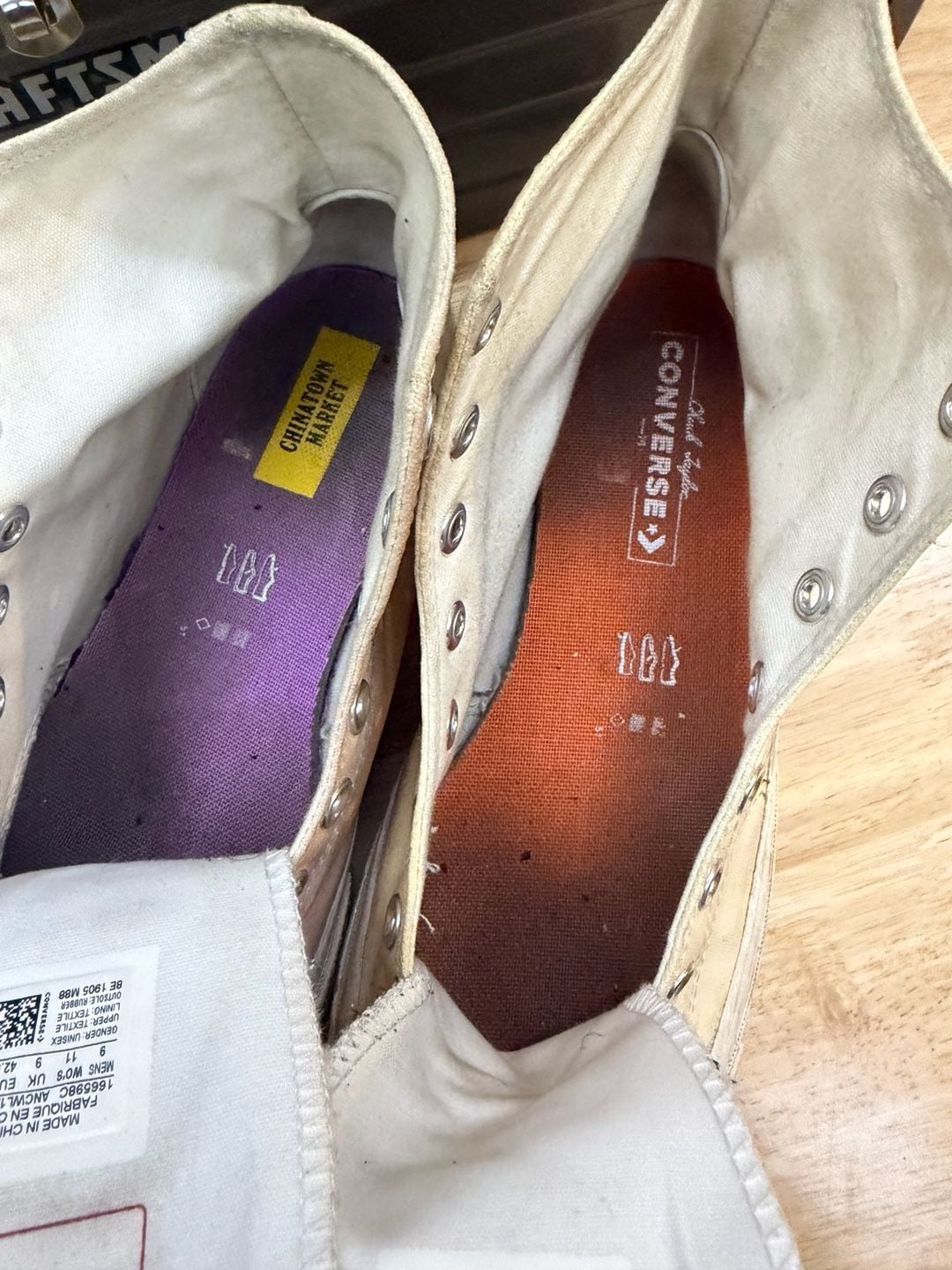 Converse chuck taylor all star 70 HI x Chinatown Market  UV Men’s size 10  8