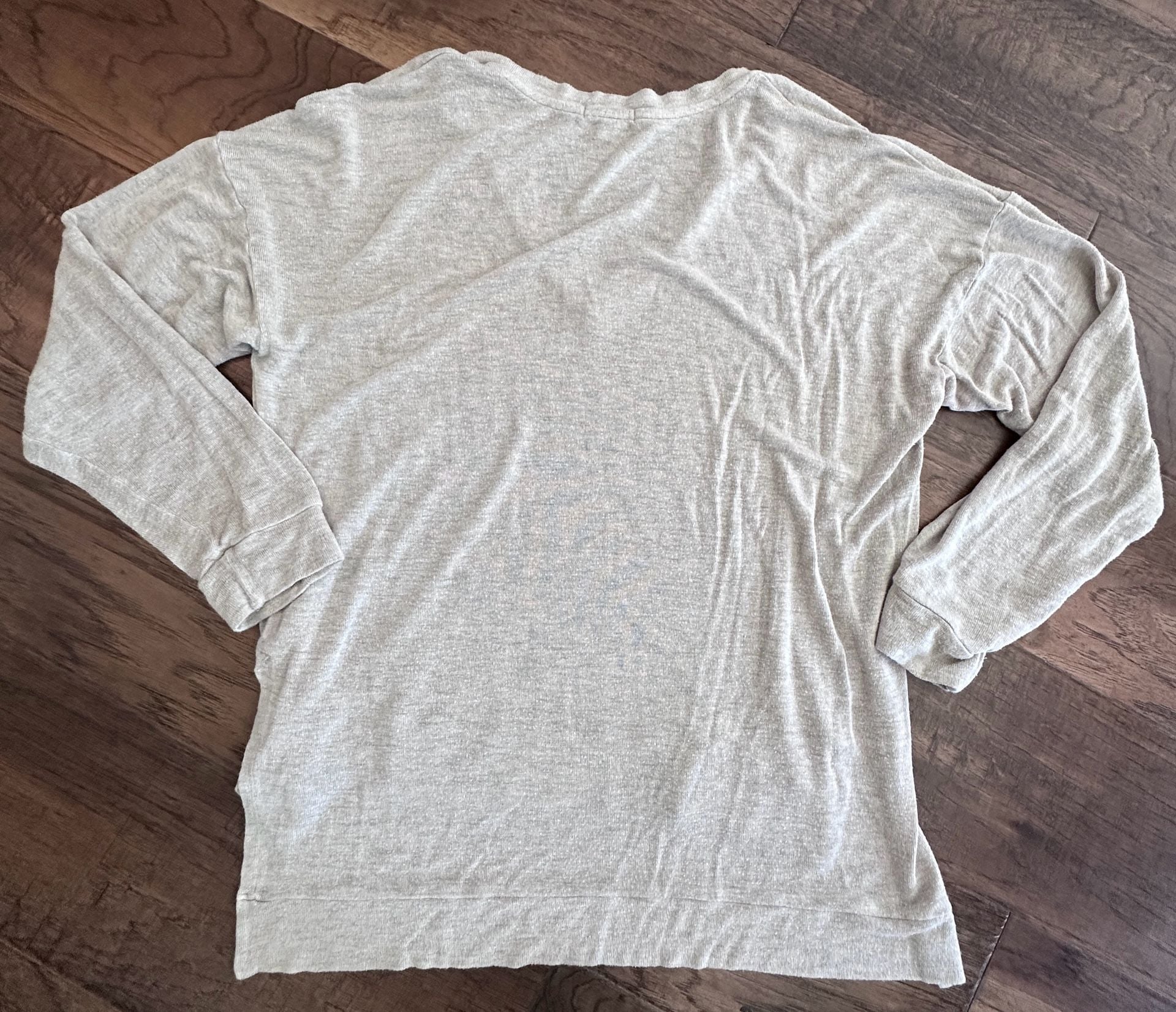 Beyond Yoga Luxelayer Pullover Size M Heather Gray Top 6
