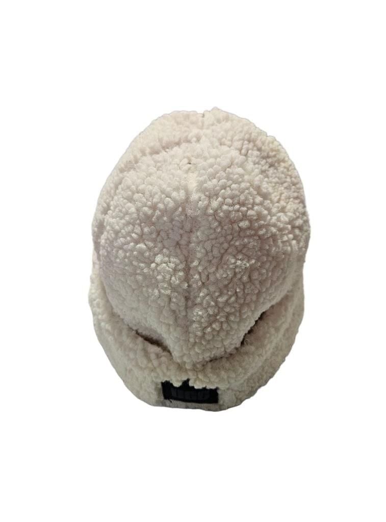 UGG Sherpa Faux Fur Cuff Beanie White One Size Hat 4