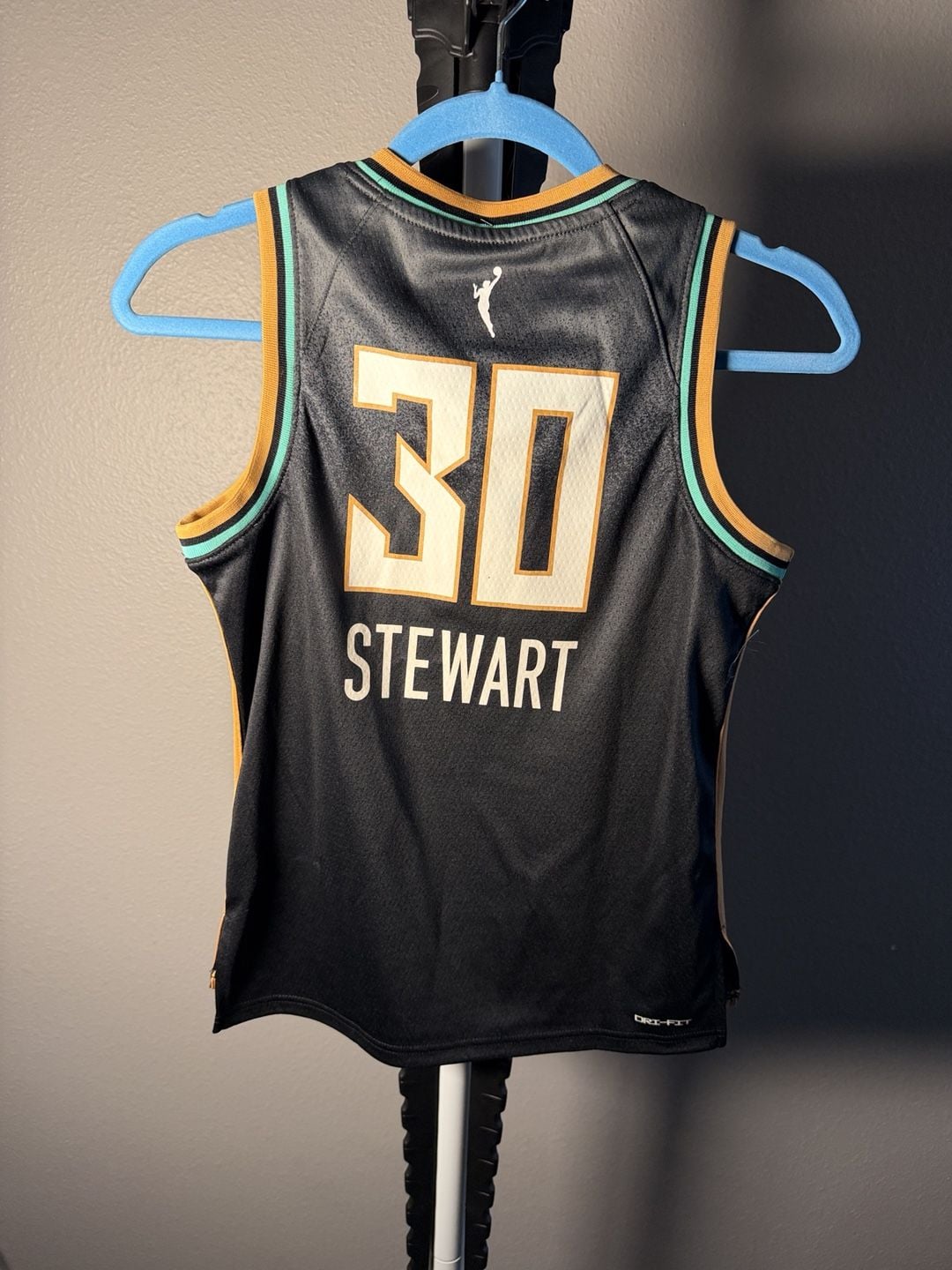 Nike Breanna Stewart New York Liberty Explorer Jersey Size S Black 7