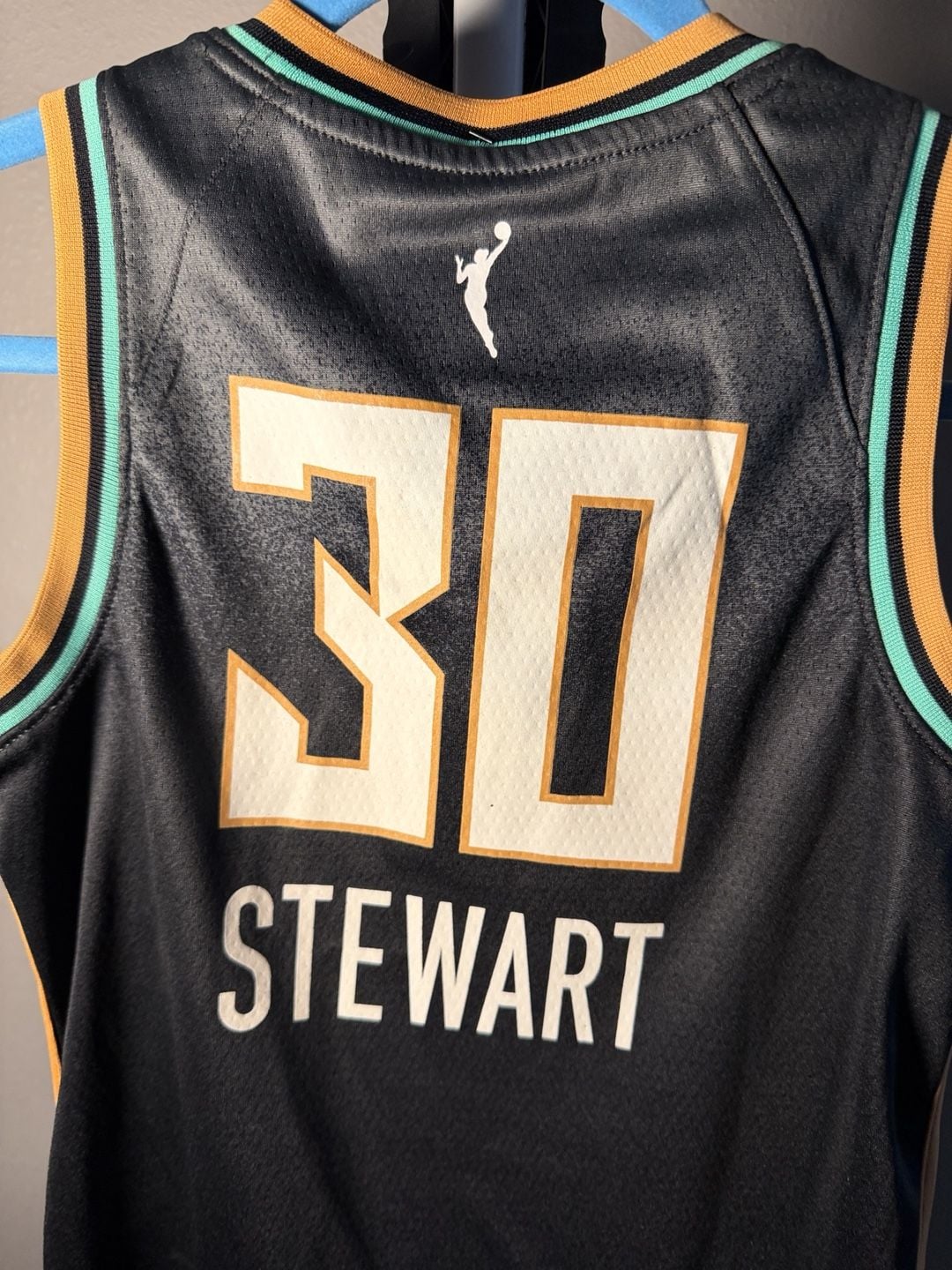 Nike Breanna Stewart New York Liberty Explorer Jersey Size S Black 8