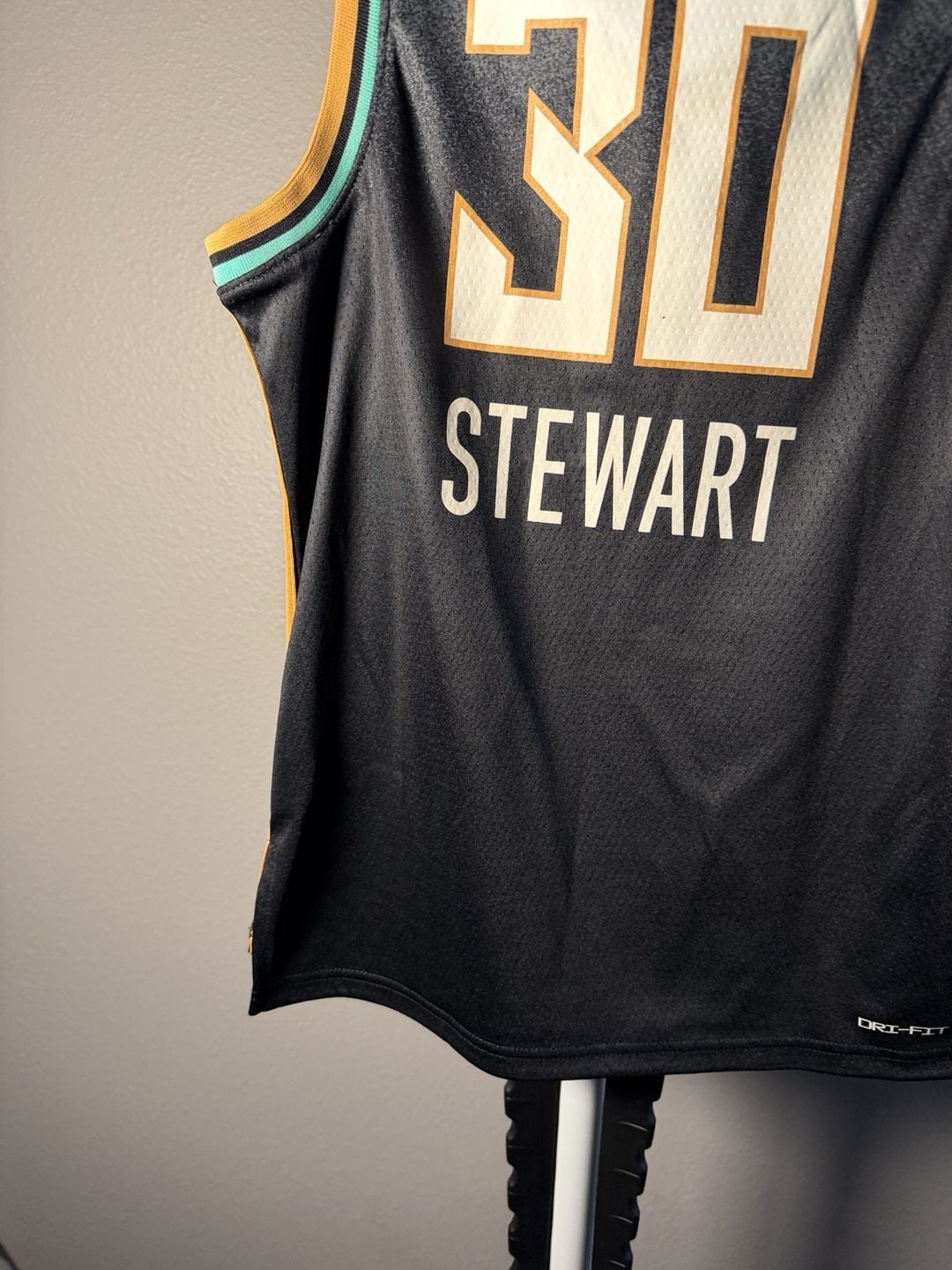 Nike Breanna Stewart New York Liberty Explorer Jersey Size S Black 10