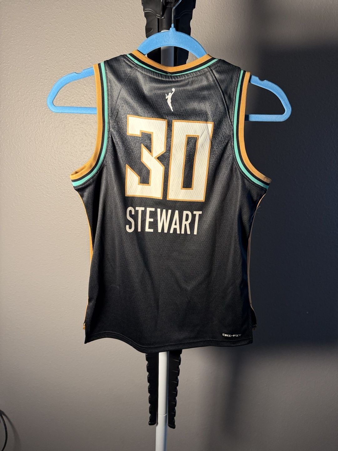 Nike Breanna Stewart New York Liberty Explorer Jersey Size S Black 11