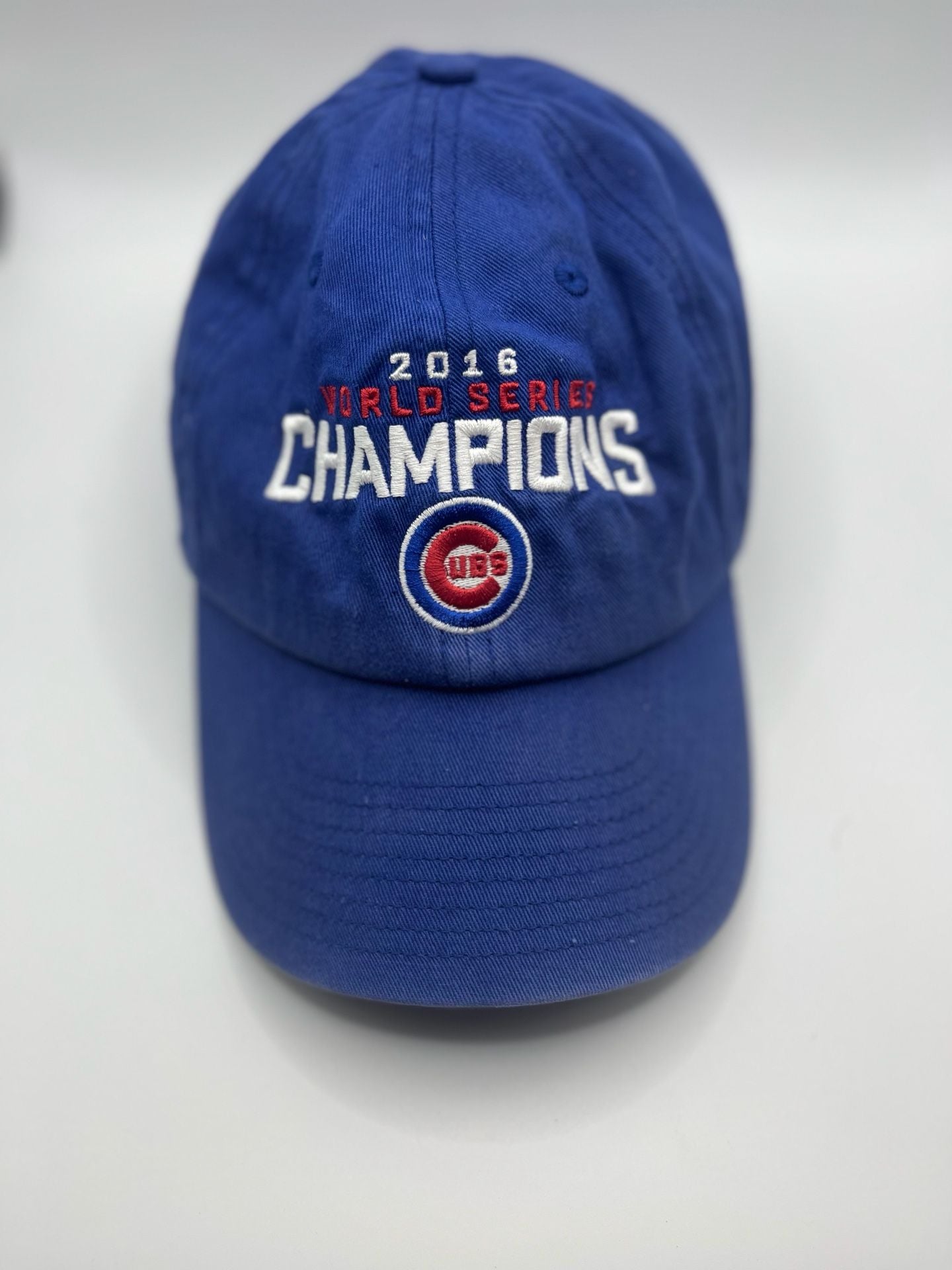 47 Brand Chicago Cubs 2016 World Series Champions Hat Cap Blue 2