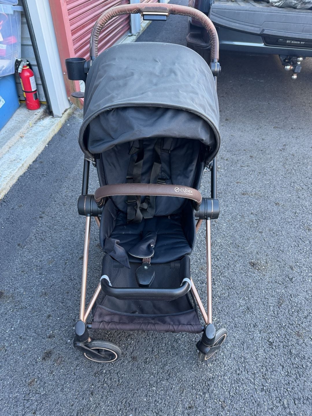 Cybex Platinum Priam Stroller Black Rose Gold 1