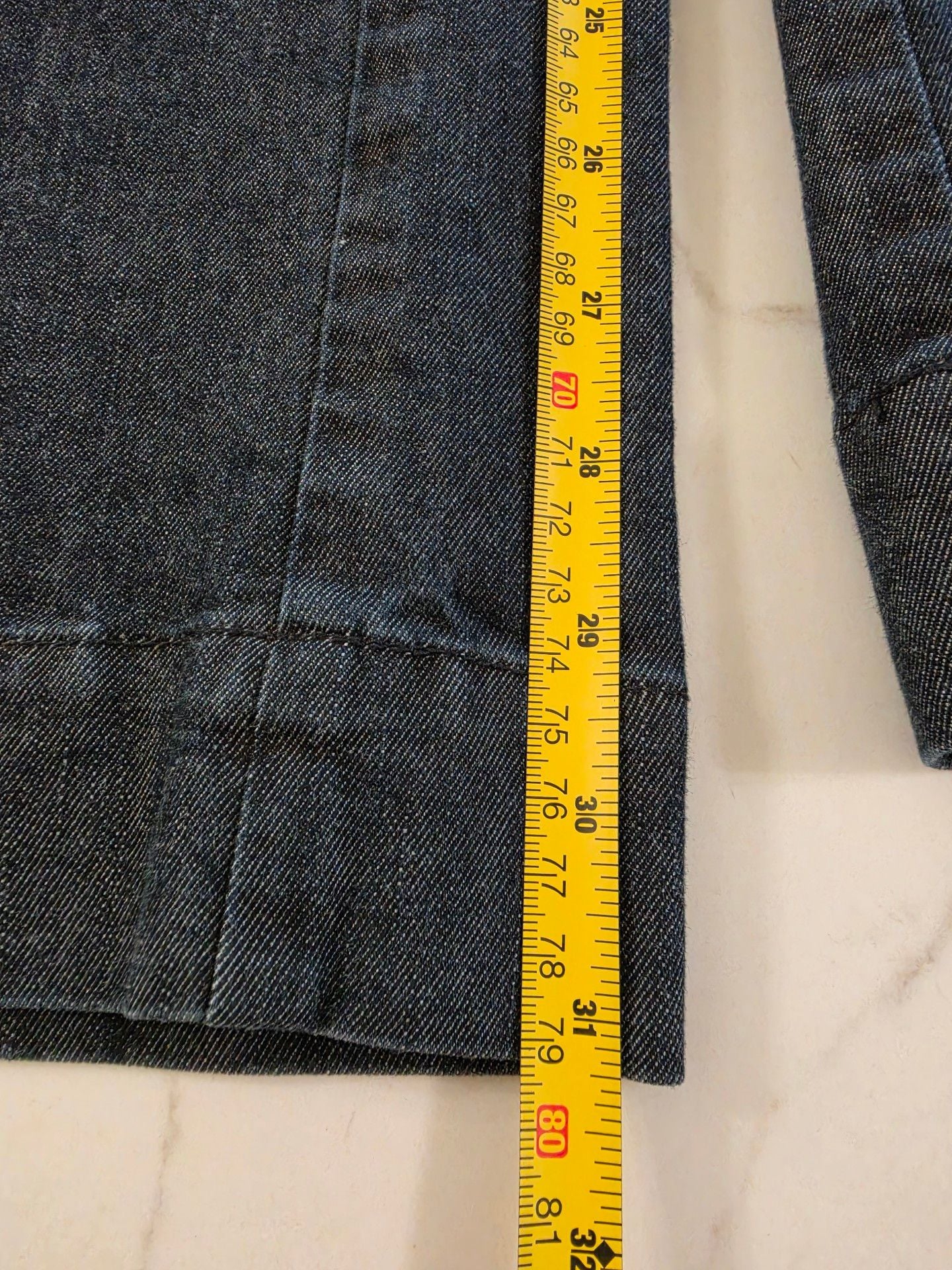 Gap Curvy Fit Flared Leg Size 12R Dark Wash Denim Jeans 5