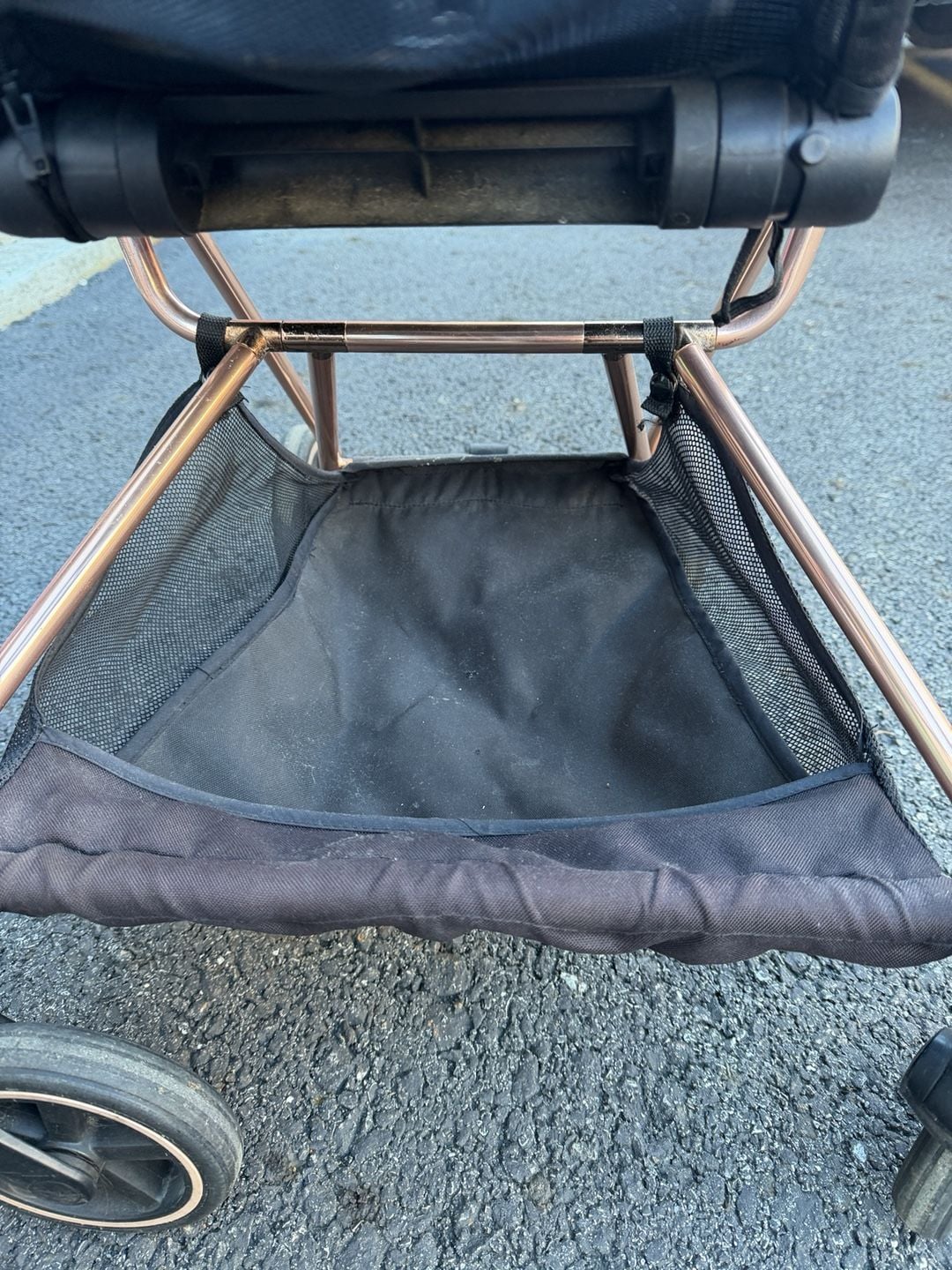 Cybex Platinum Priam Stroller Black Rose Gold 4