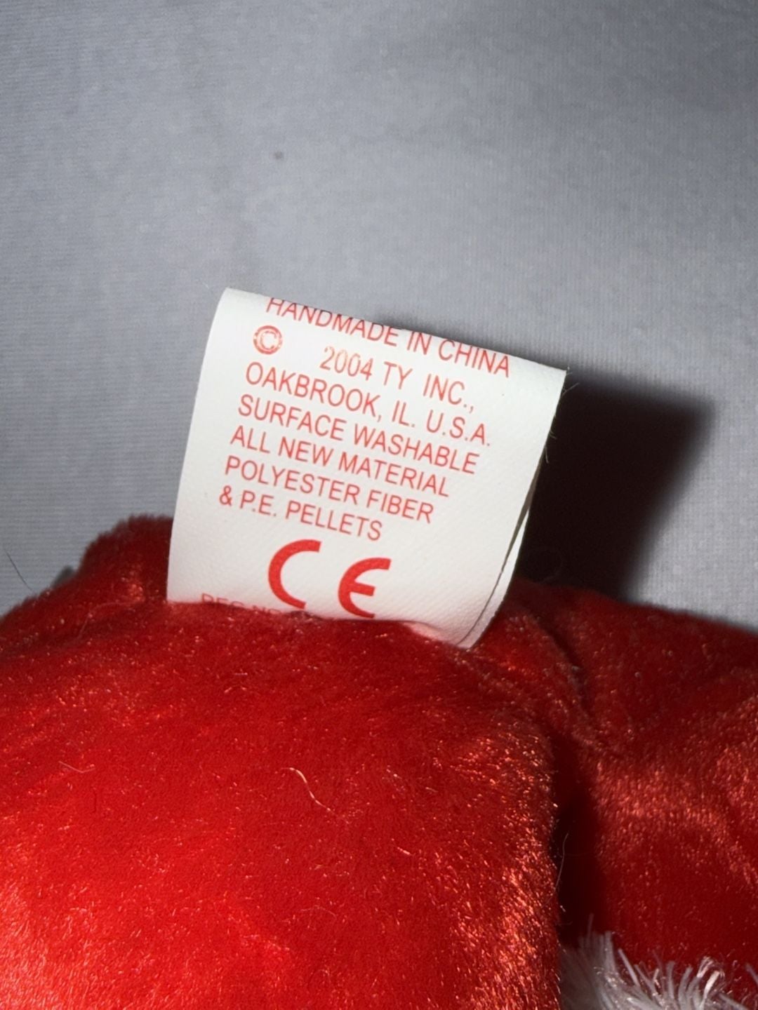 Ty Beanie Baby Kringle The Santa Bear Christmas Holiday Plush Teddy 3