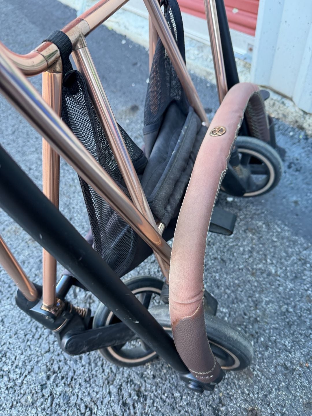 Cybex Platinum Priam Stroller Black Rose Gold 9