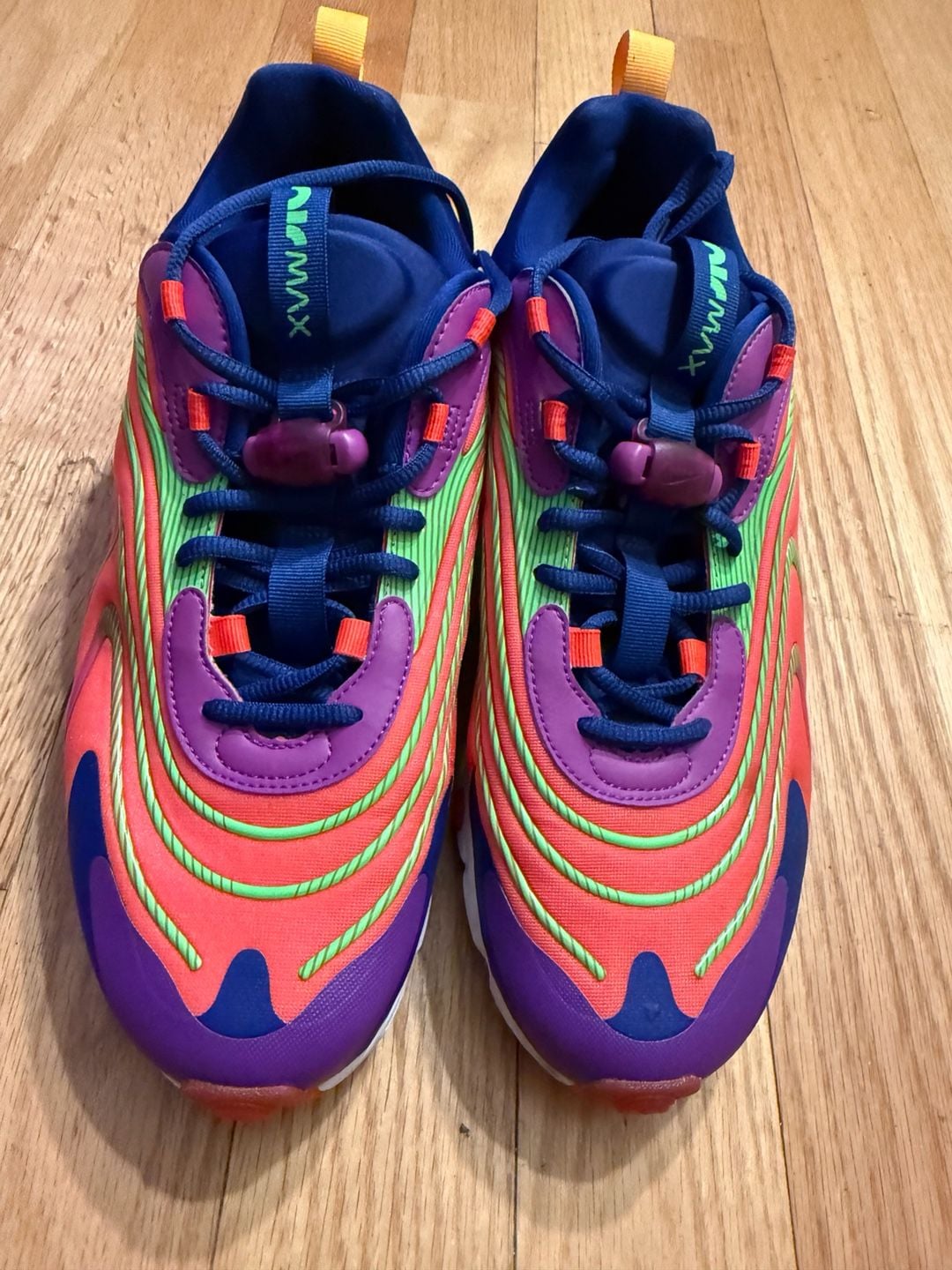 Nike Air Max 270 React Eng Laser Crimson Orange Purple 2