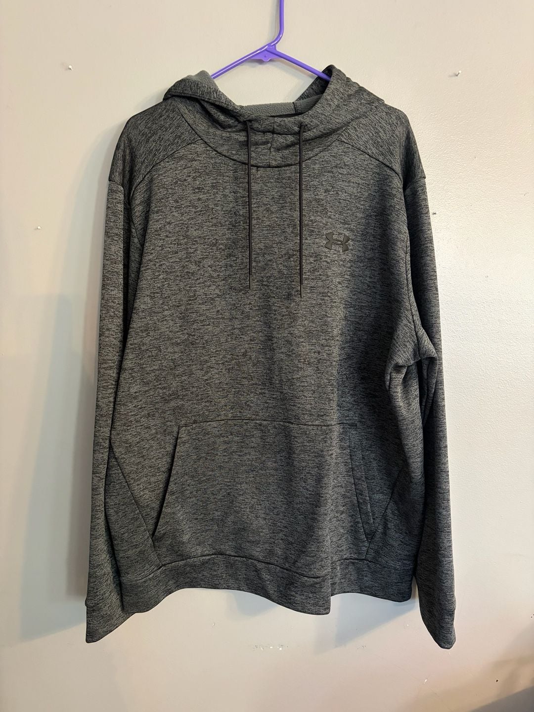 Under Armour Armour Fleece Twist Hoodie Size 2XL Gray 2