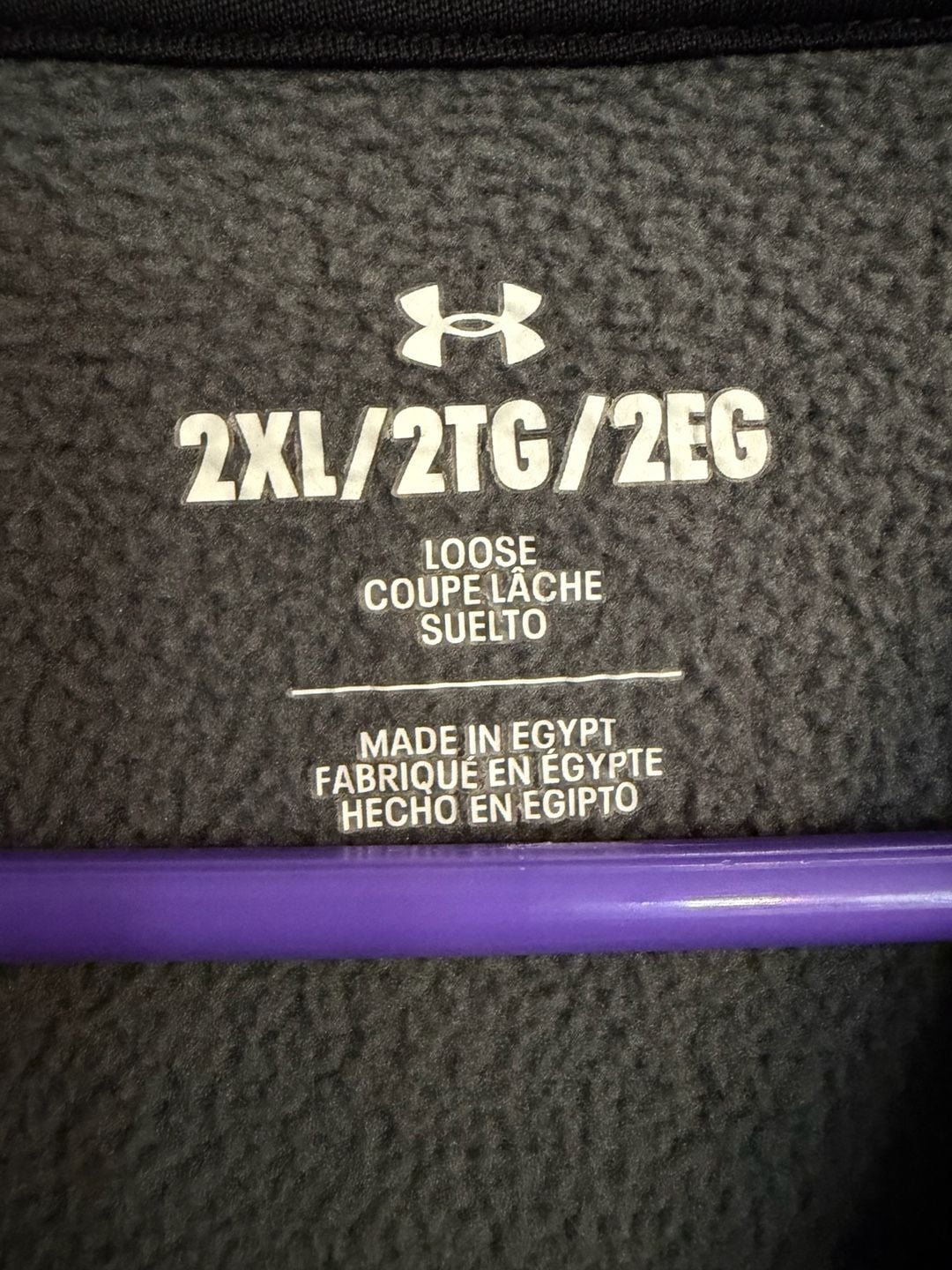Under Armour Armour Fleece Twist Hoodie Size 2XL Gray 4