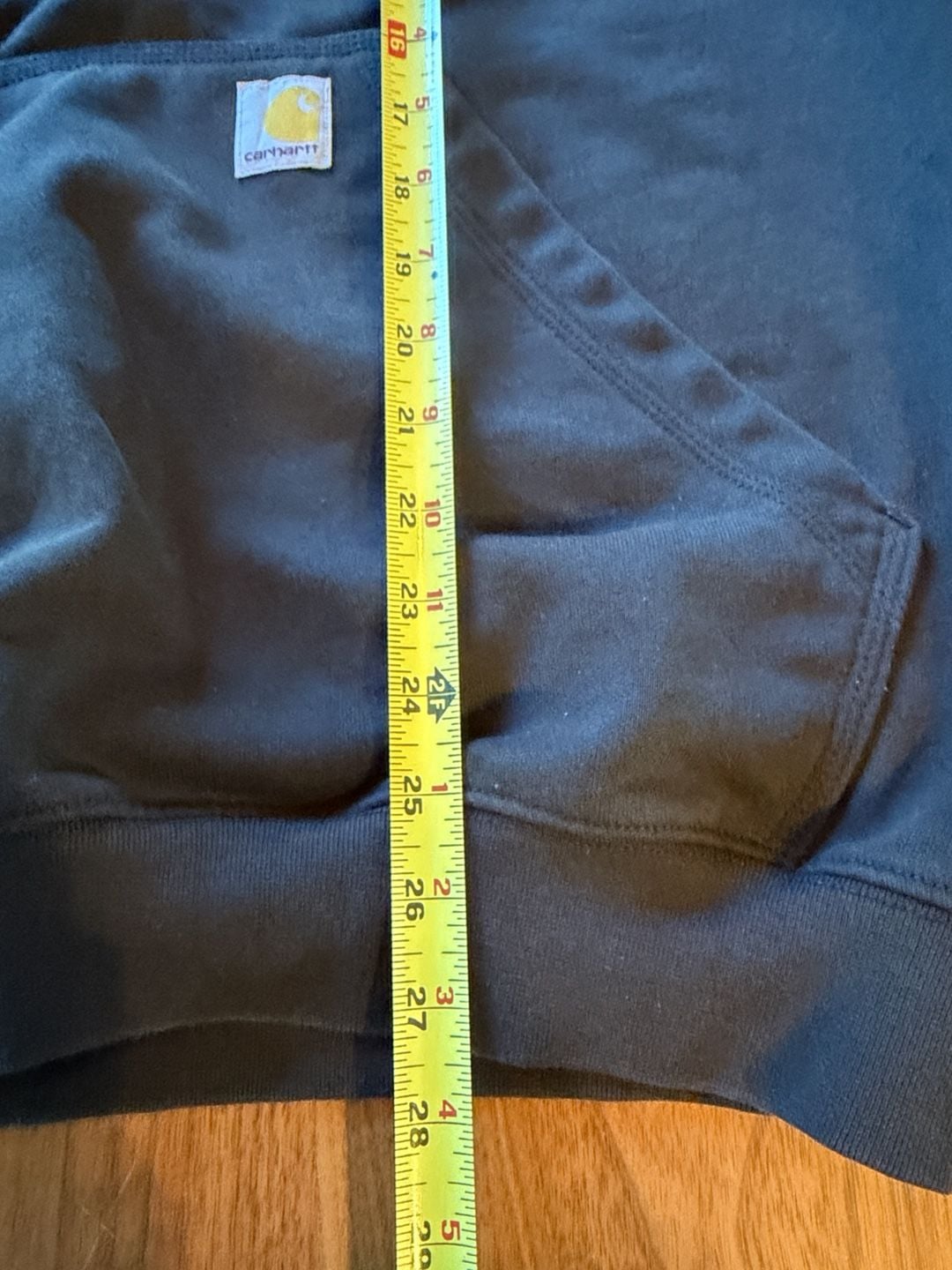 Carhartt Marquette 1/4-Zip Mock-Neck Sweatshirt Size L Black 5